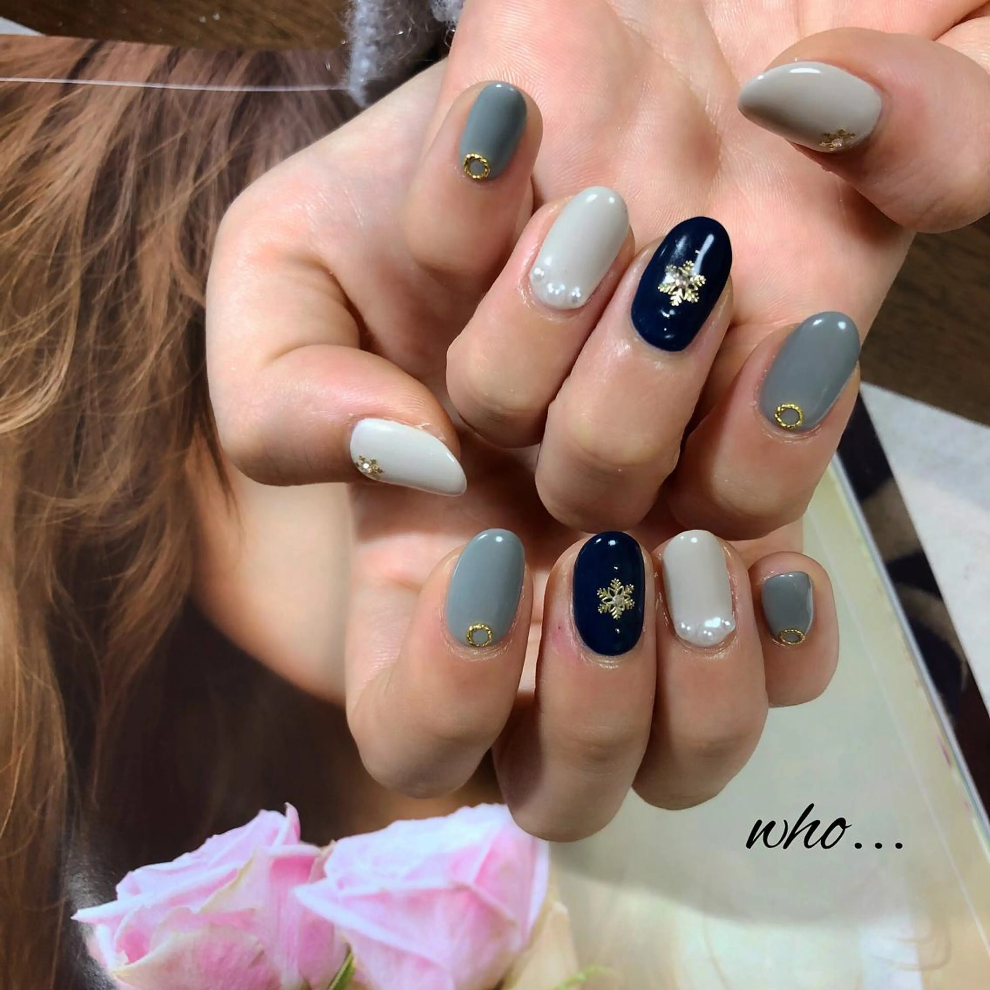 ネイル 冬ネイル NailSalon who...所属・n. fumikoのネイルデザイン