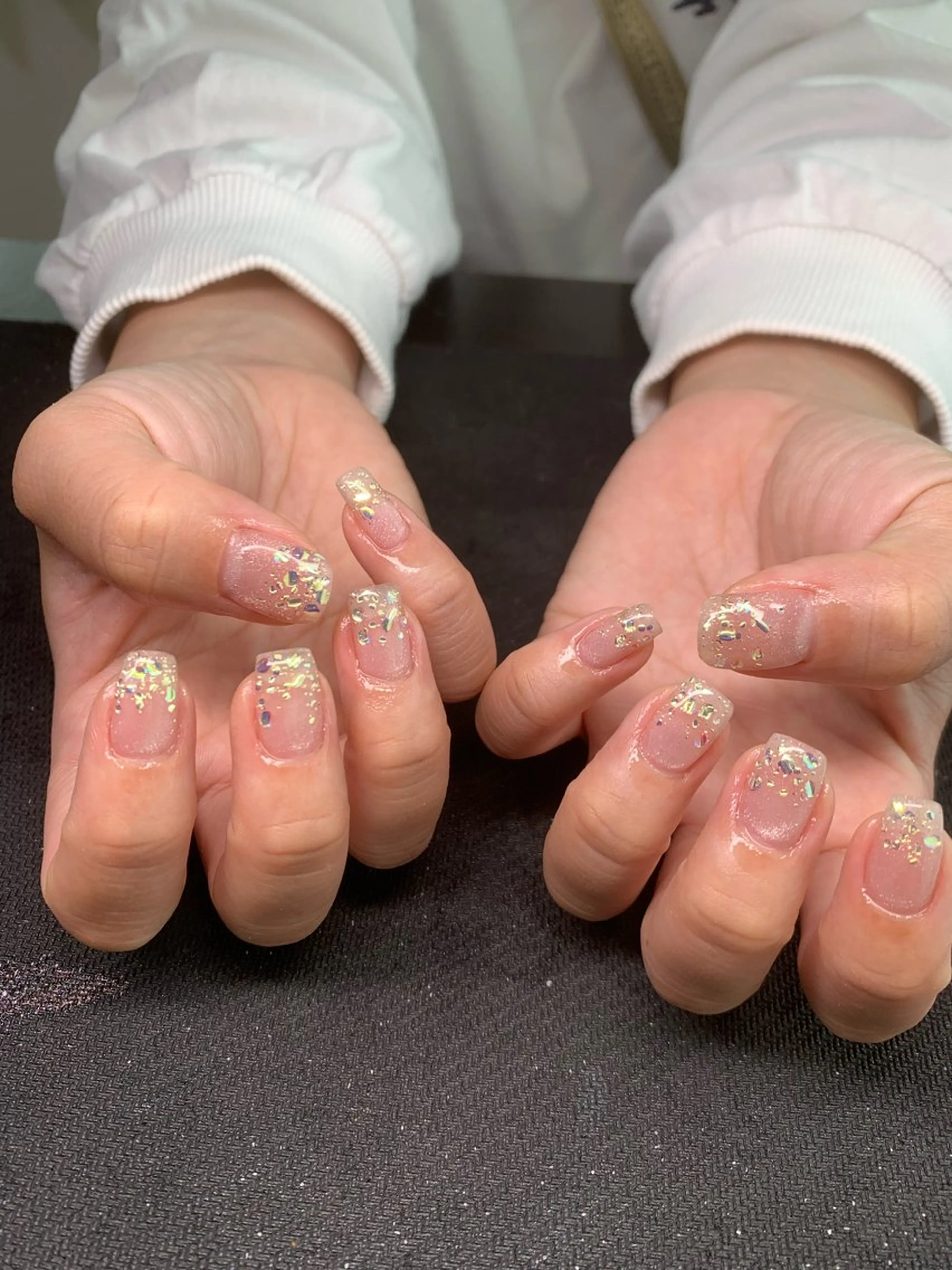 ネイル キラキラネイル mana_momo_nail所属・百谷 このみのネイルデザイン