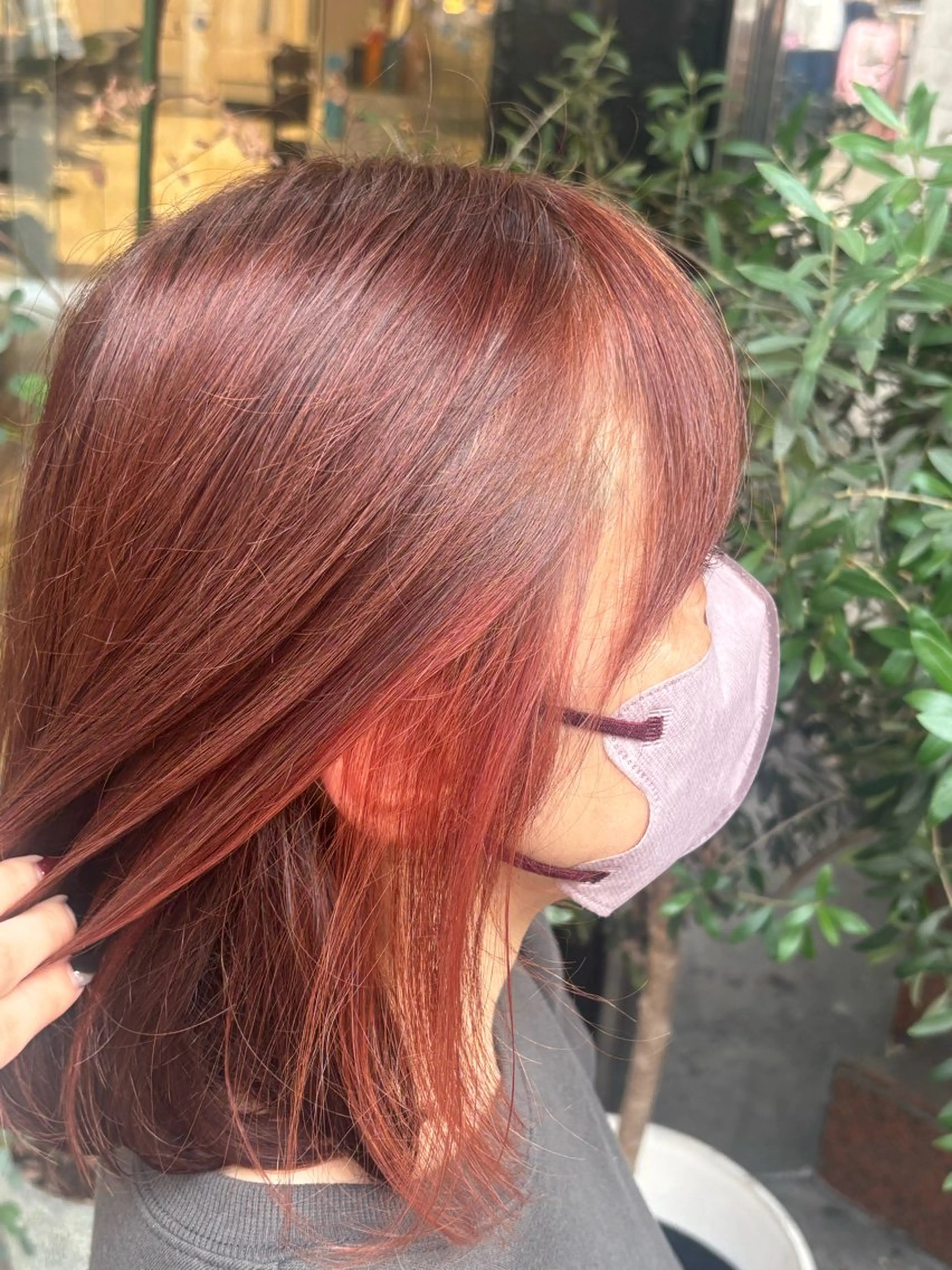 【minimo限定🌈】インナーカラー✖️艶カラー（カラーモデル）の写真