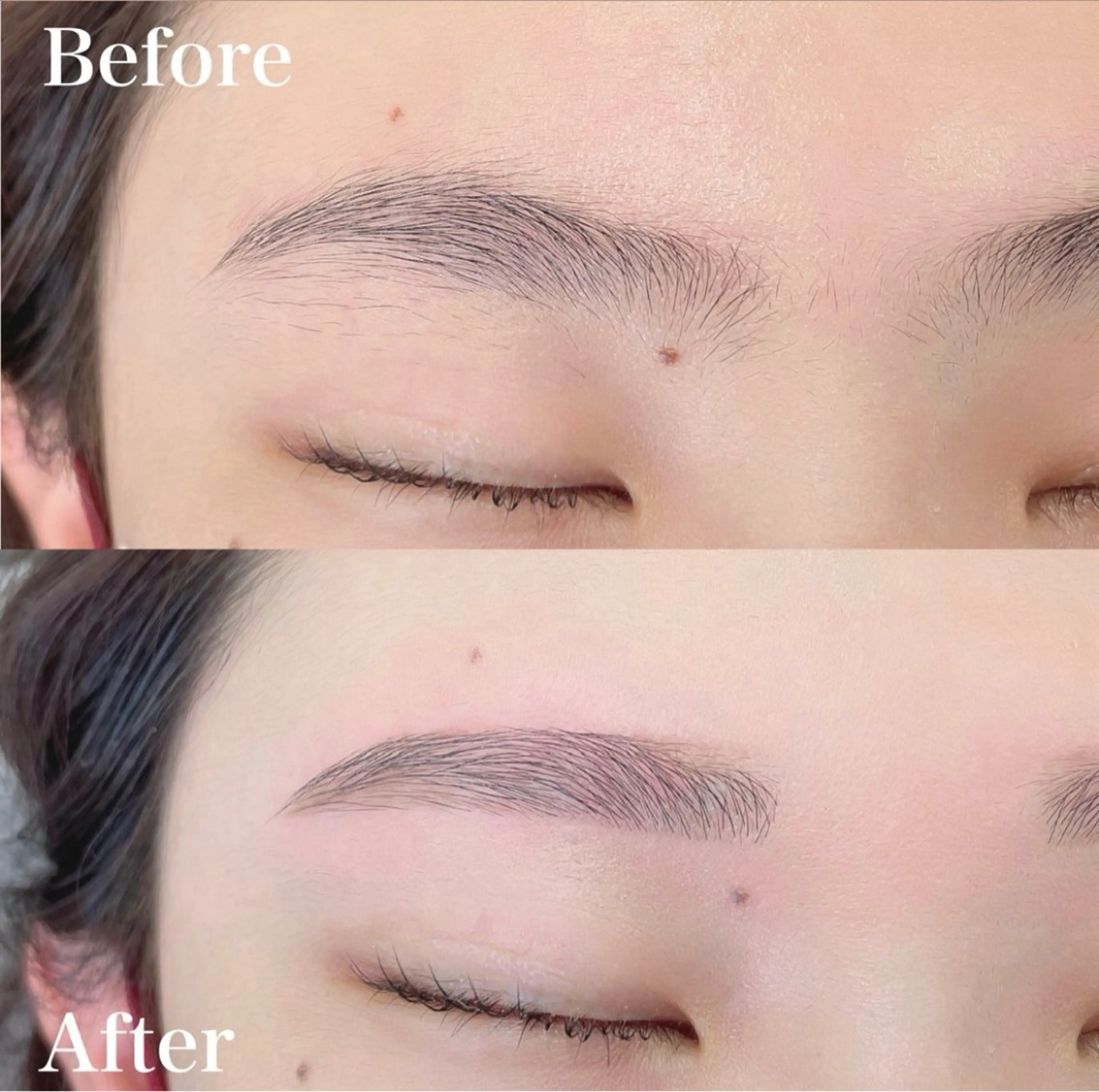 アイブロウ erme.所属・無料アイブロウモデル 🦋Moe🦋のマツエク・マツパデザイン