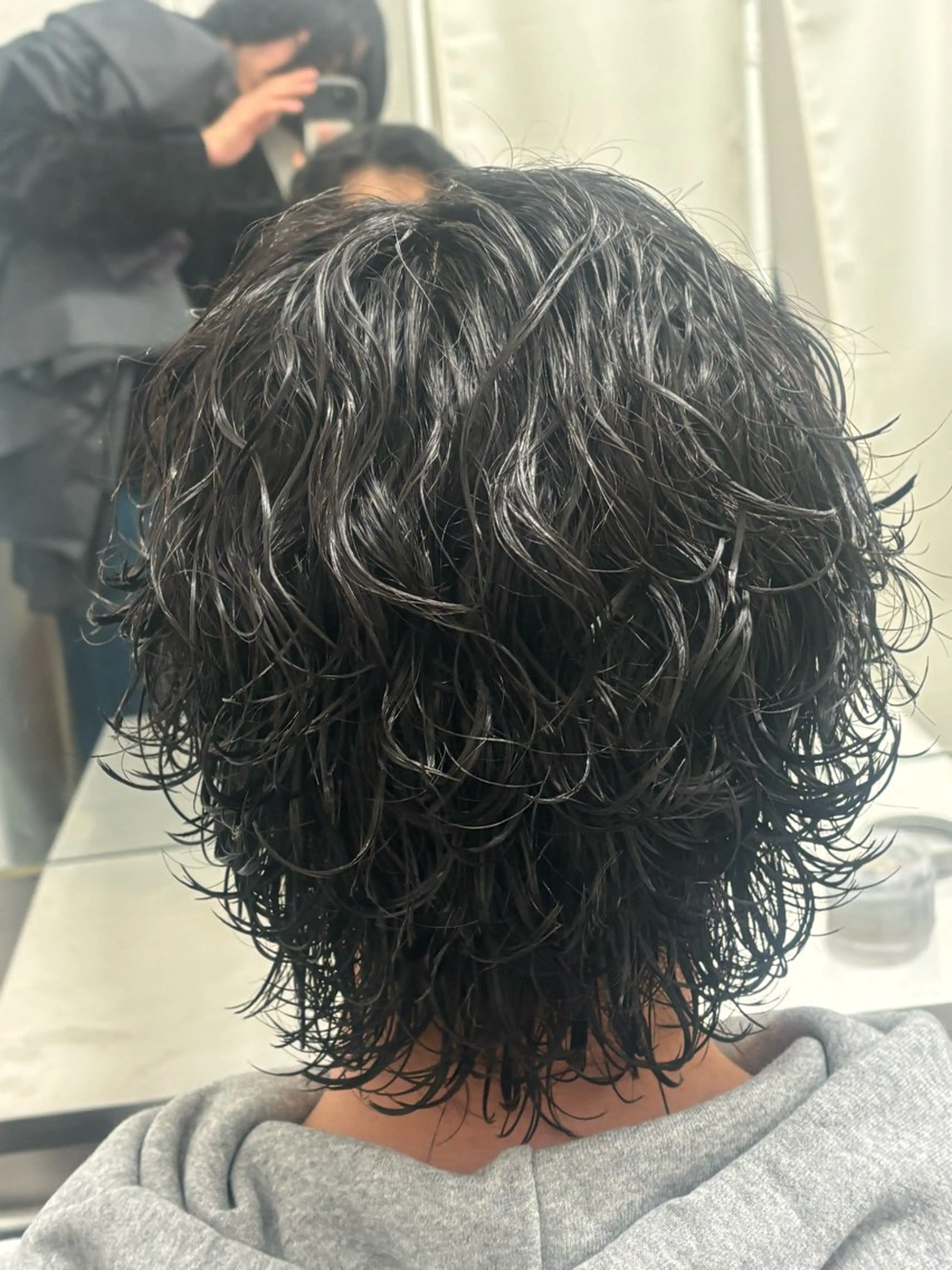 ショート パーマ メンズ カット パーマ ヘアセット お悩み解消✨/ メンズパーマ✨/直樹のヘアスタイル