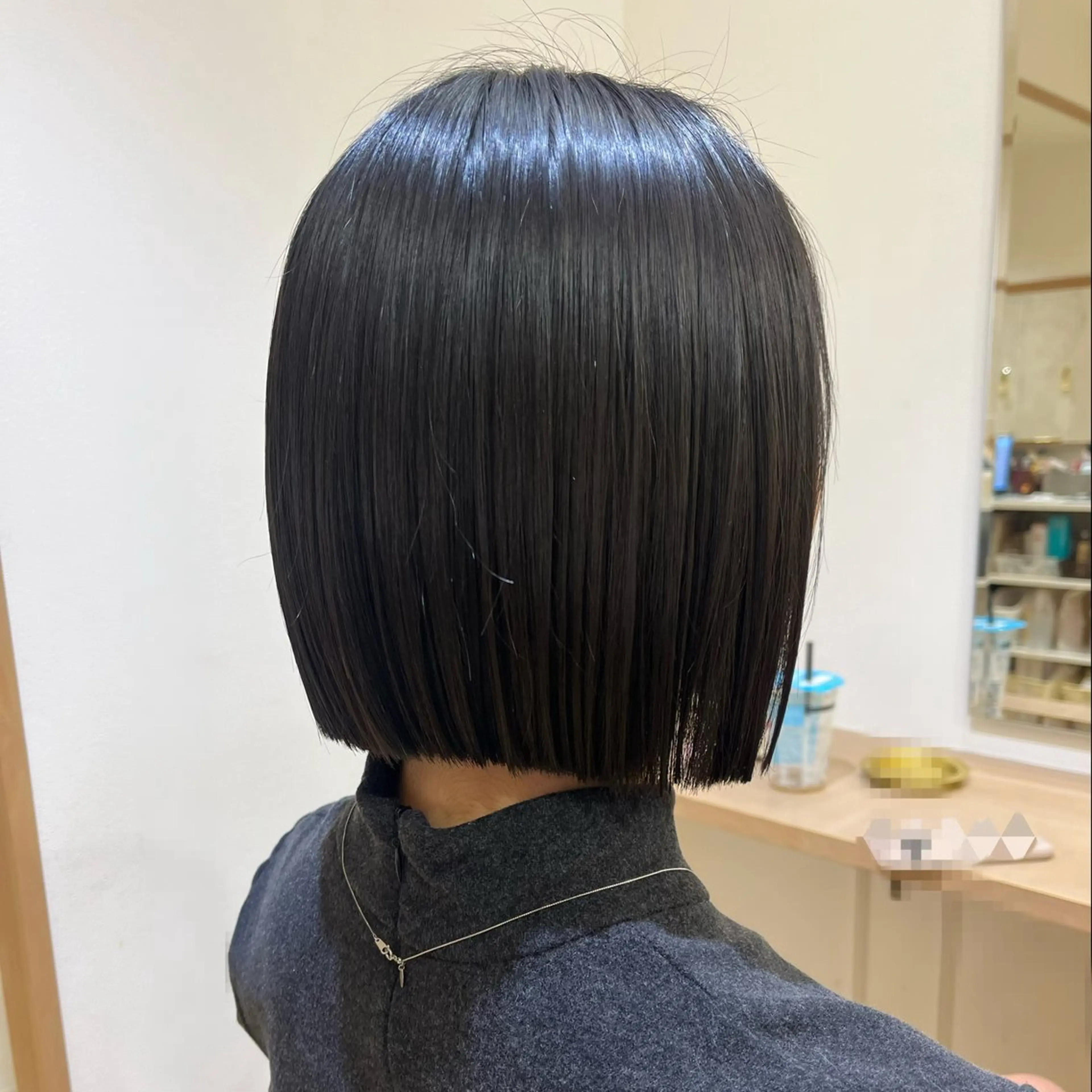 ショート カット ヘアカラー 韓国ﾍｱ&ｼｮｰﾄ ボブ💜桑原のヘアスタイル