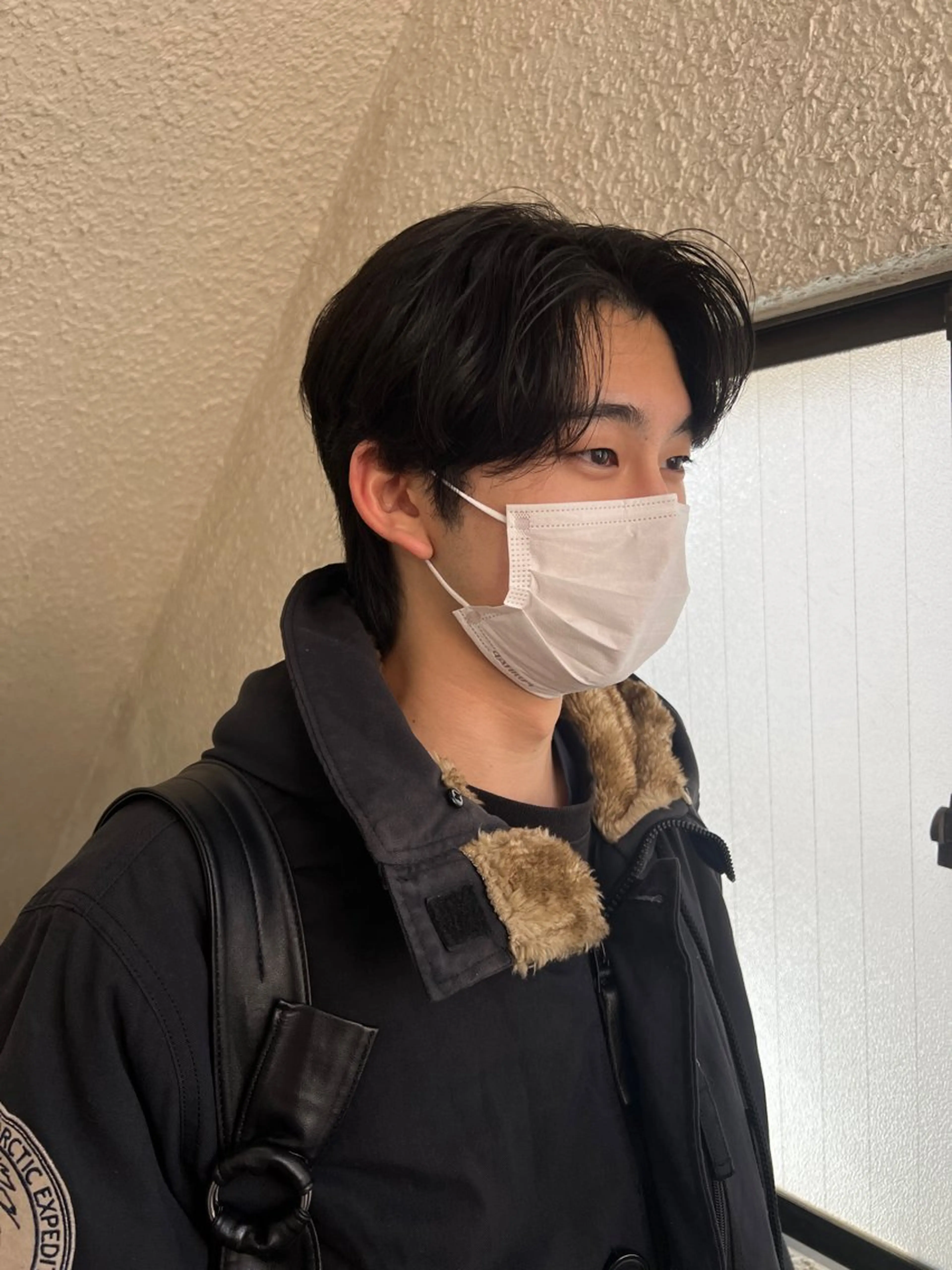 【大人気韓国メンズスタイル🇰🇷】韓国風カット×ダウンパーマ×バングパーマの写真