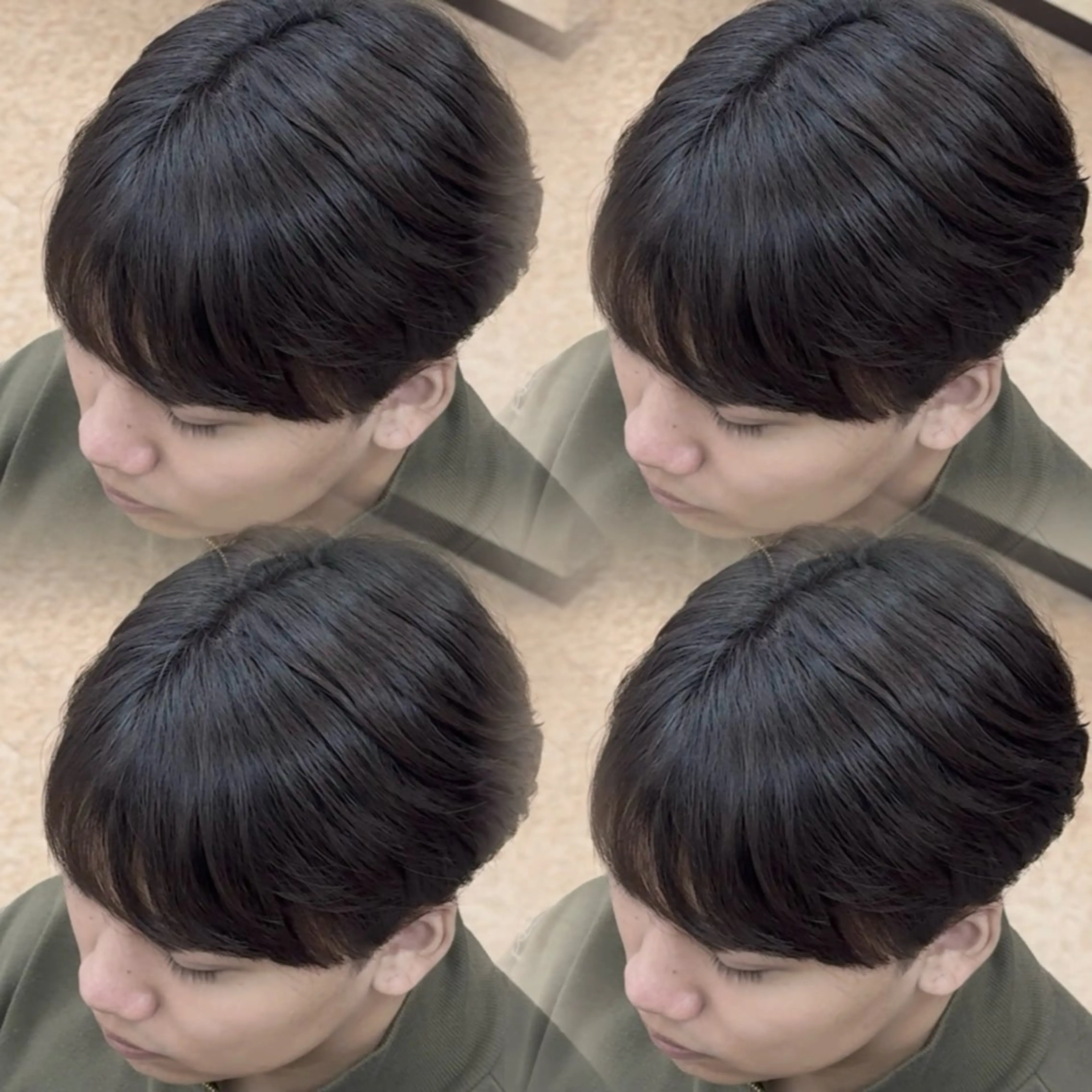 【クセ毛対策！人気No.1メニュー】縮毛矯正/カット/髪質改善TR ¥9900の写真