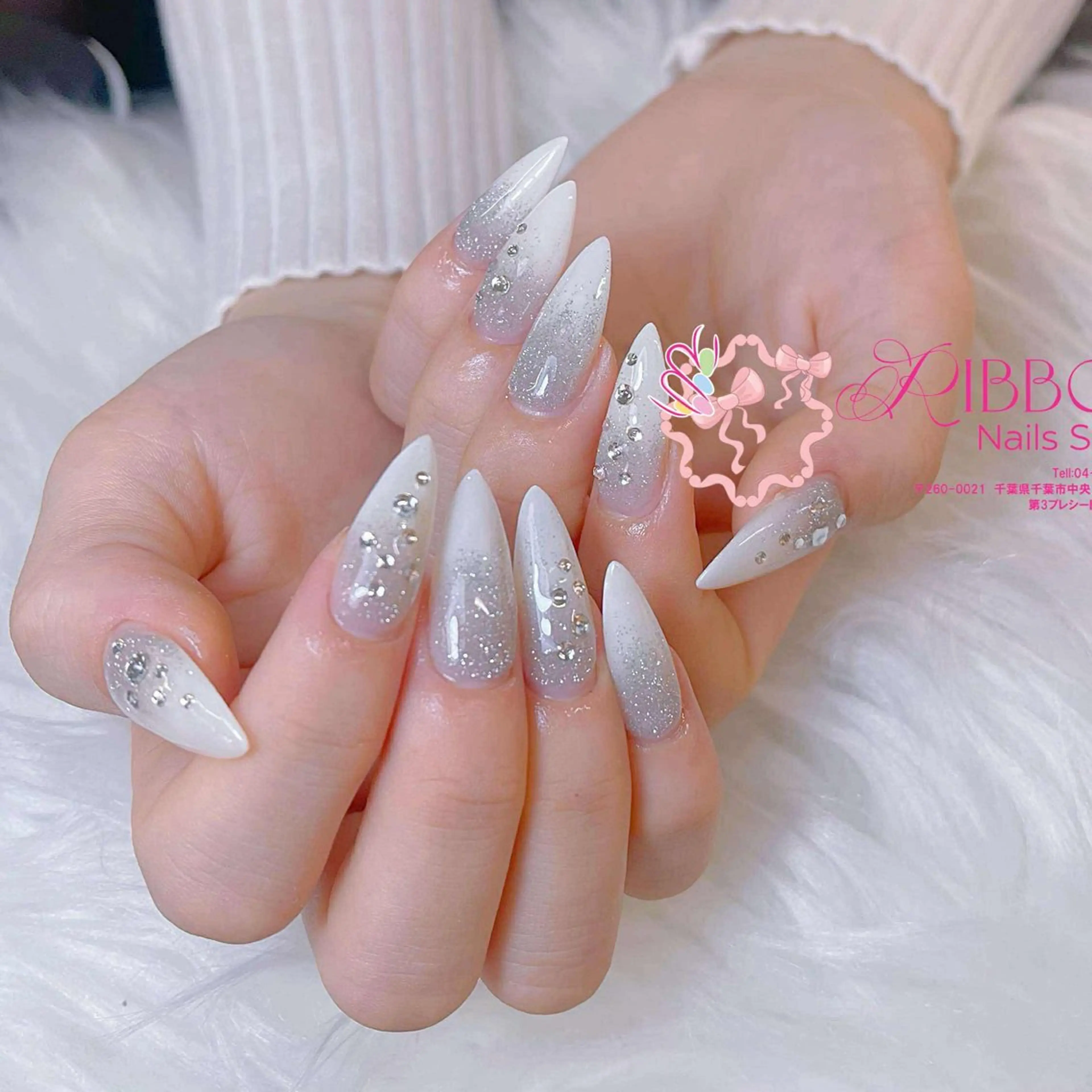 ネイル チークネイル フットネイル フレンチネイル グラデーション 韓国ネイル Ribbonnail staffのネイルデザイン