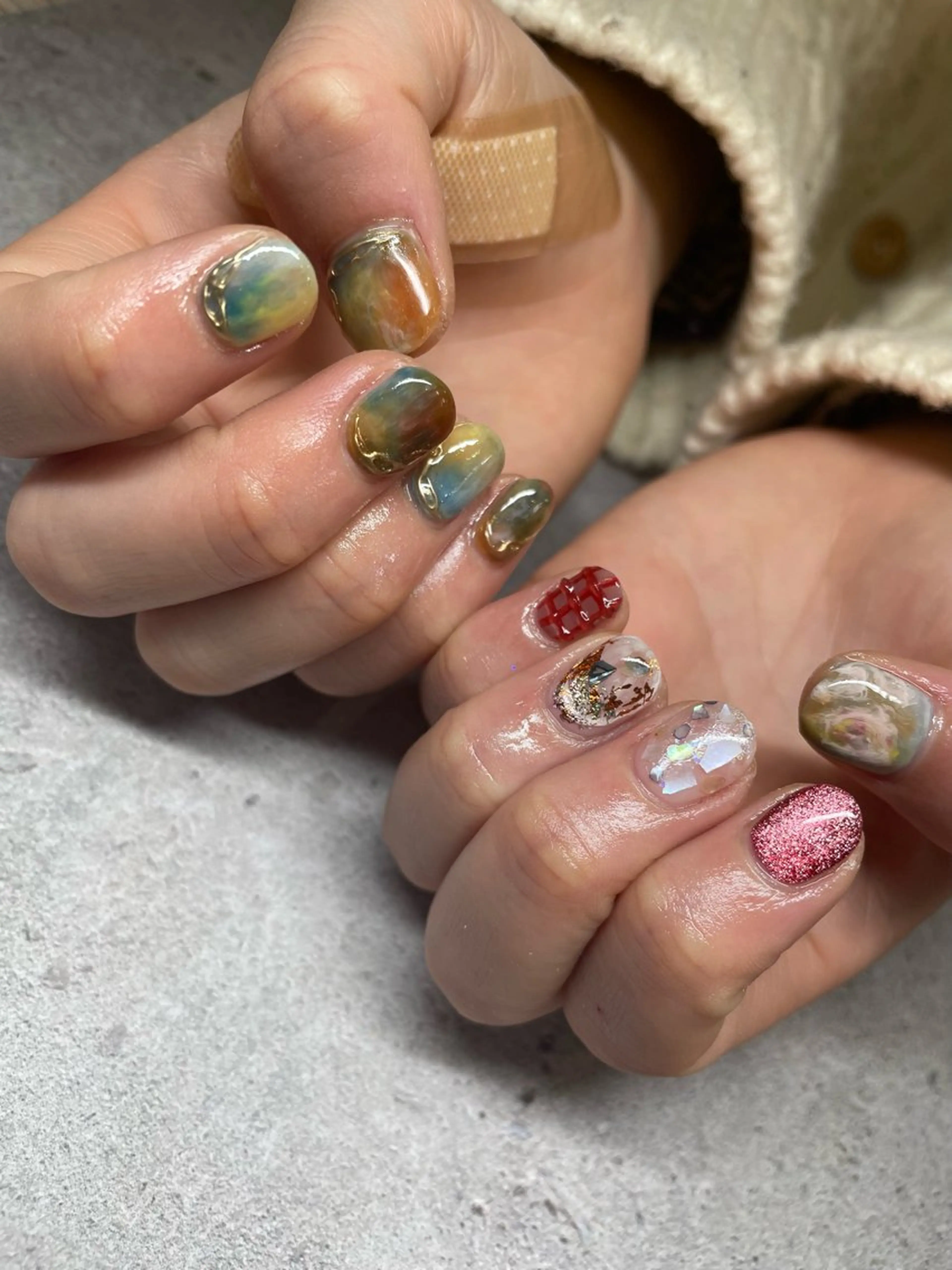 ネイル ハンドネイル フットネイル 🌕akuri🌖 nuance/専門のネイルデザイン