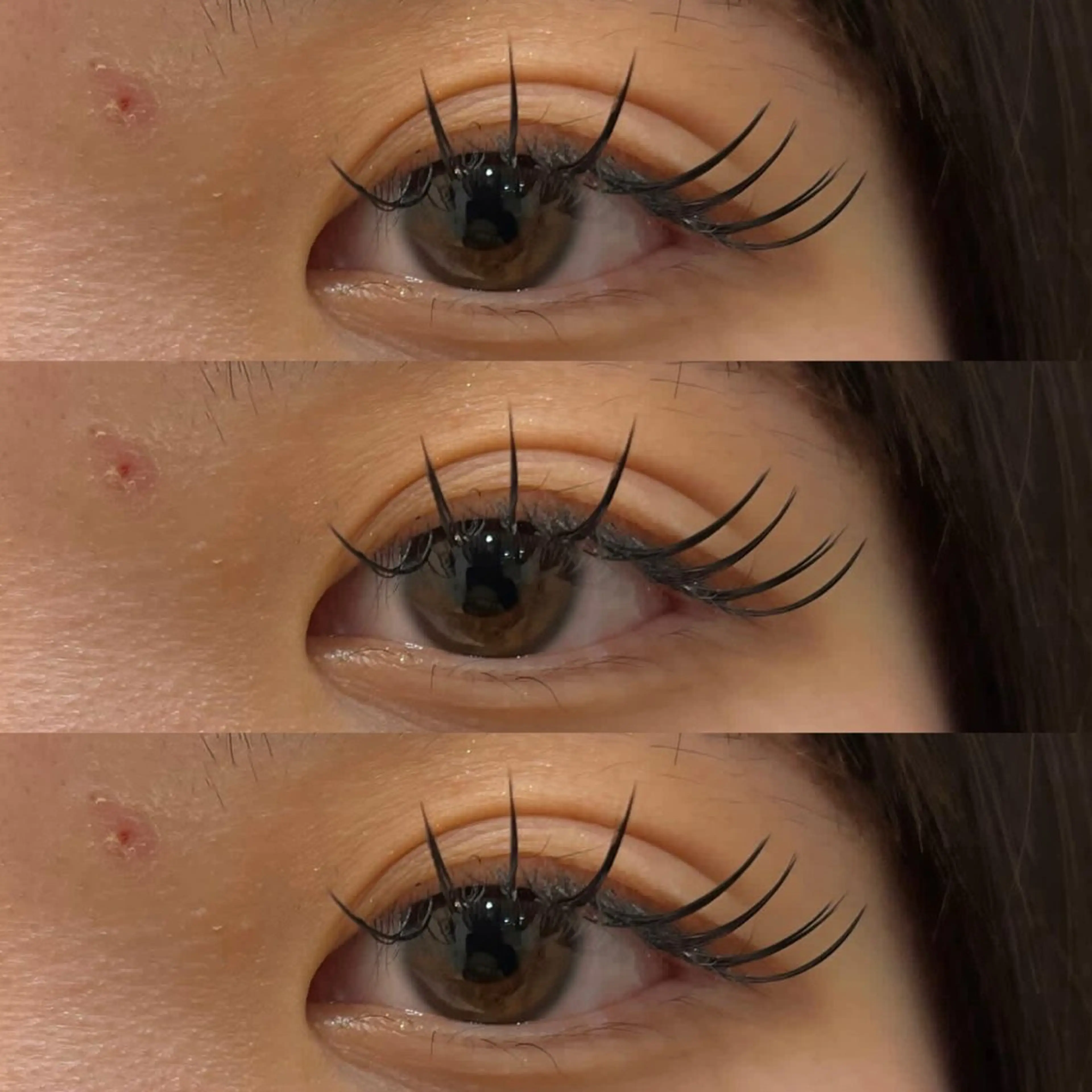 マツエク・マツパ 韓国風顔まわり/ベー ジュ/マツエク♡美咲のヘアスタイル