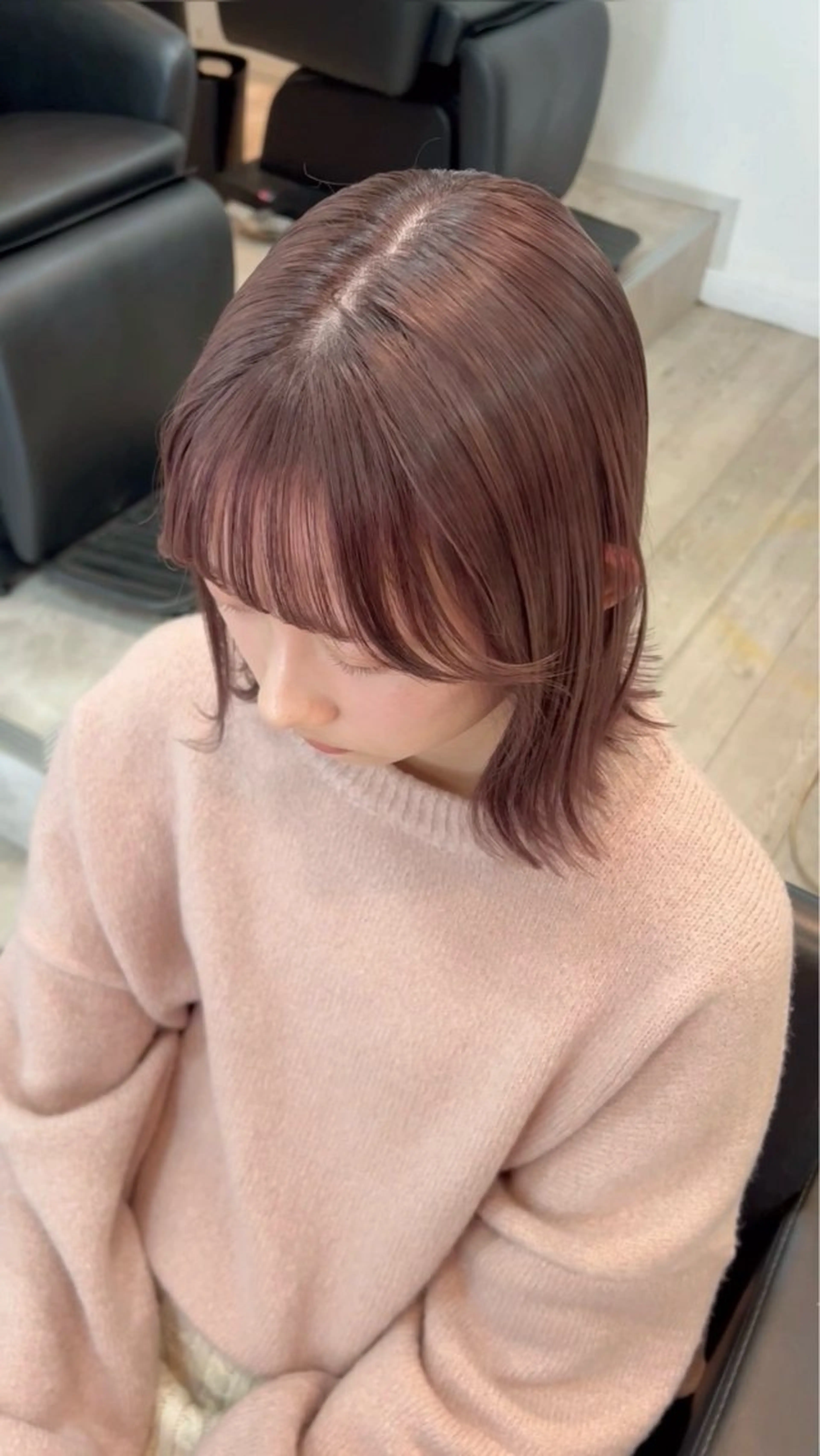 ミディアム カラー メンズ ヘアカラー トリートメント 代表🎀 ふわモテ愛 され髪🩷yumiのヘアスタイル