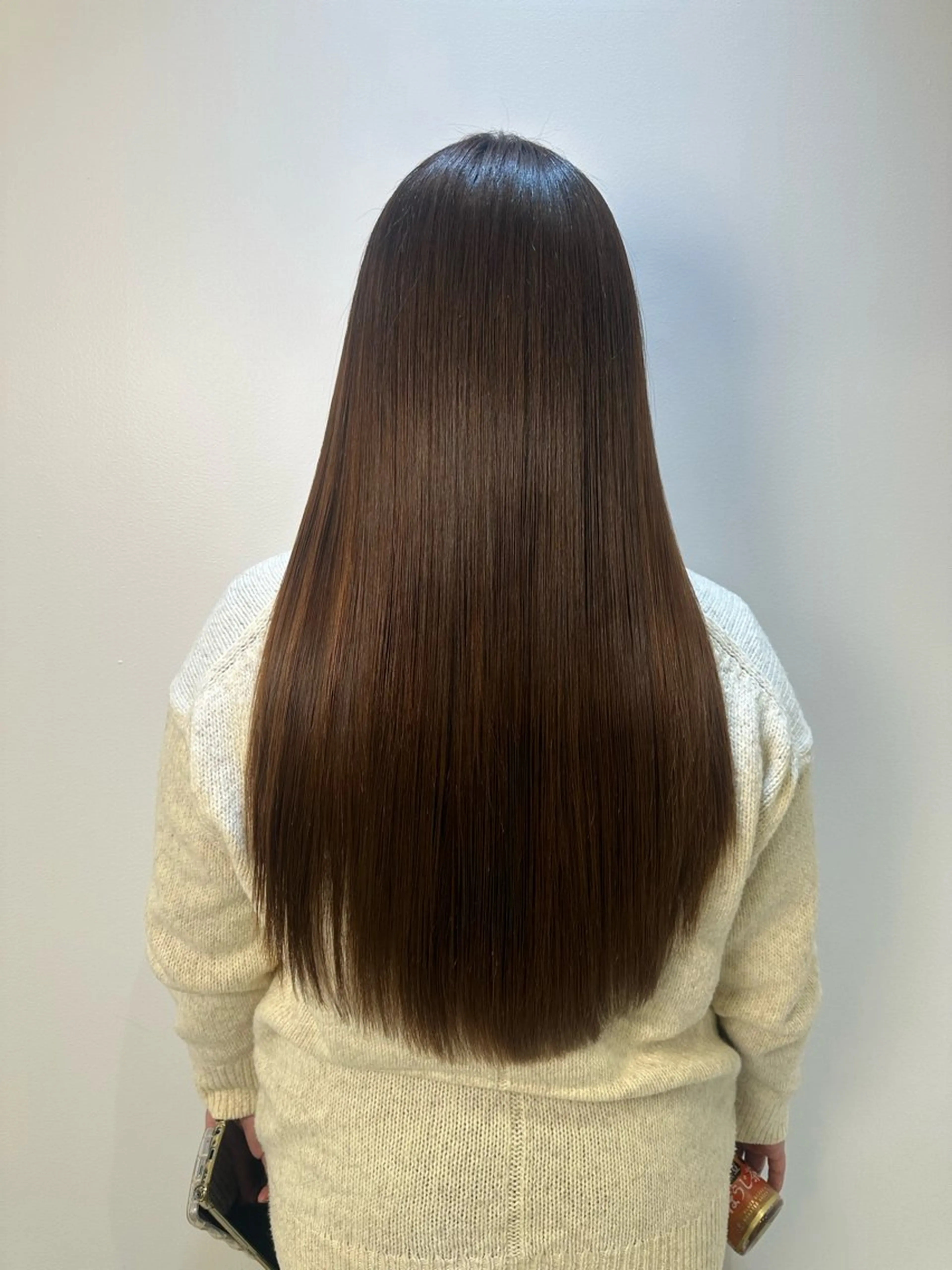 ロング パーマ 縮毛矯正 トリートメント 髪質改善/縮毛矯正 /ブリーチ矯正/岡部のヘアスタイル