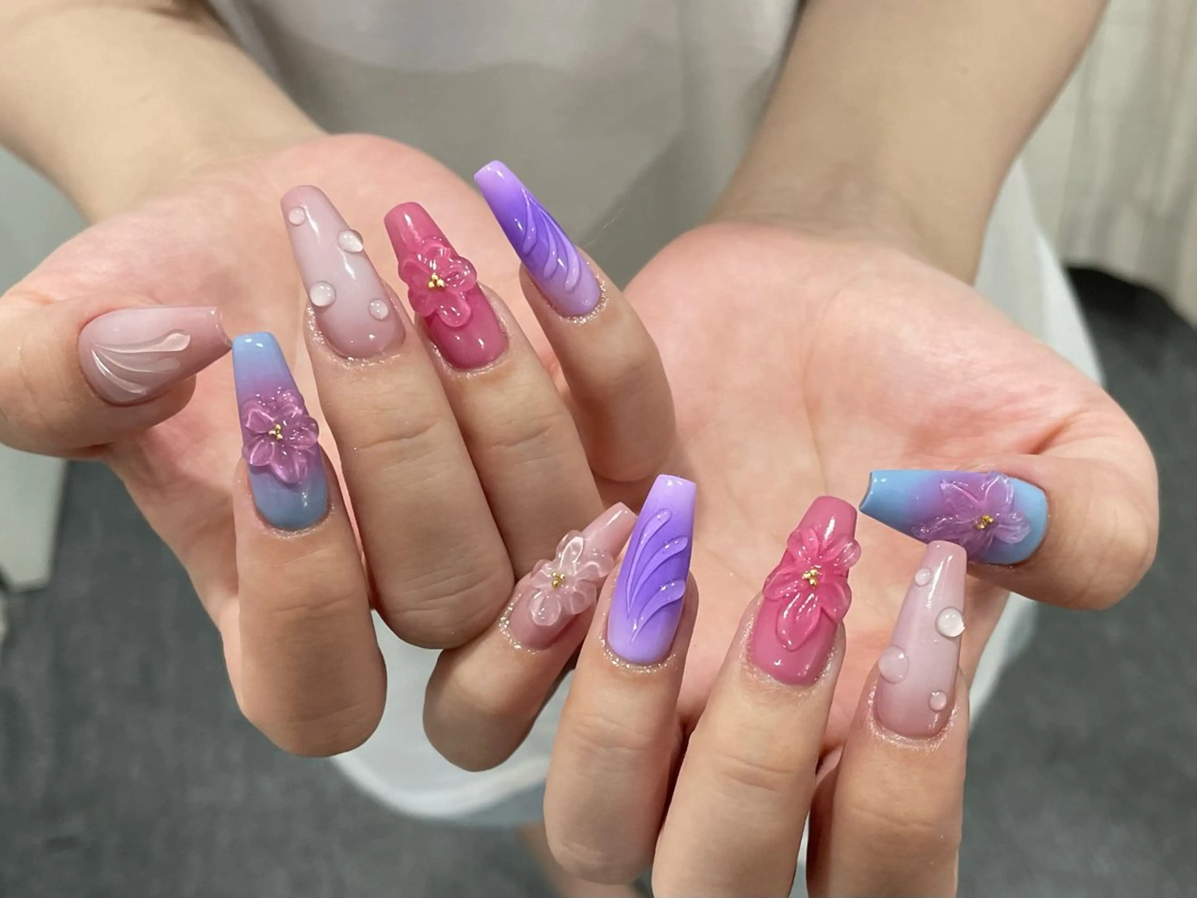 ネイル ゆず秋葉原 Vickyのネイルデザイン