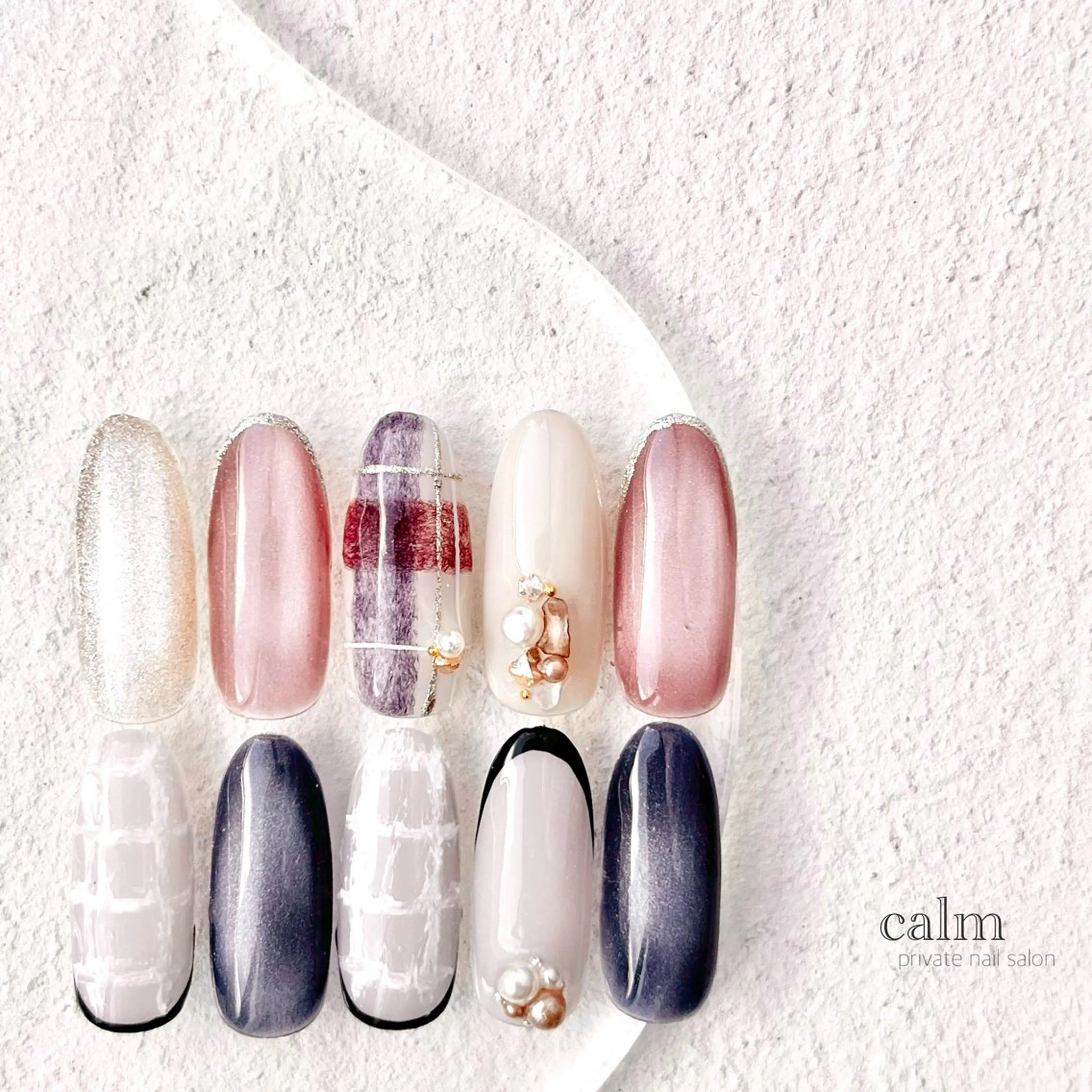 ネイル ハンドネイル calm 〔ｶｰﾑ〕のネイルデザイン