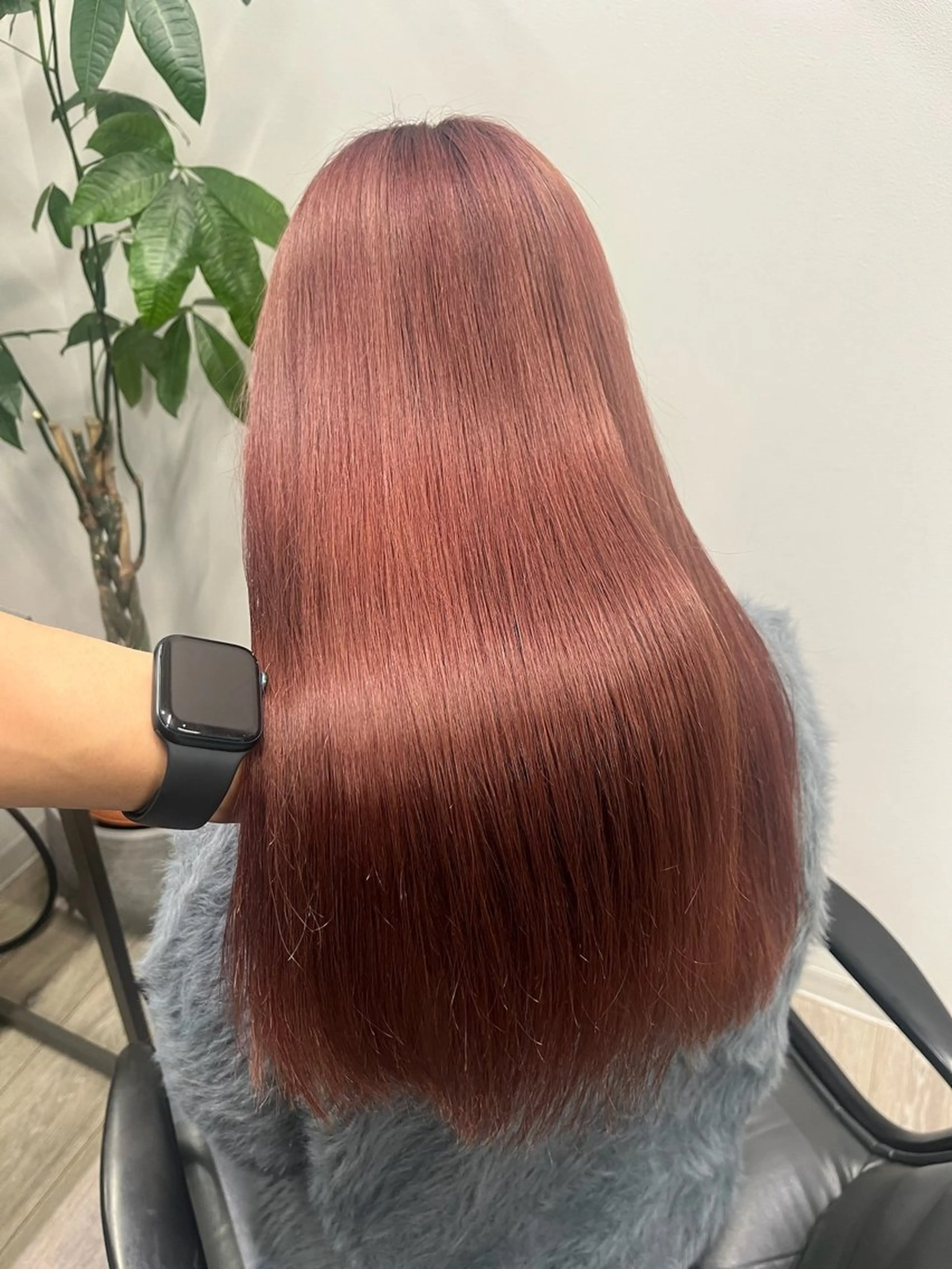 ロング カラー ブリーチ ケアブリーチ ダブルカラー ハイトーンカラー 髪質改善 ヘアカラー JIN/暖色カラー /髪質改善/艶髪のヘアスタイル