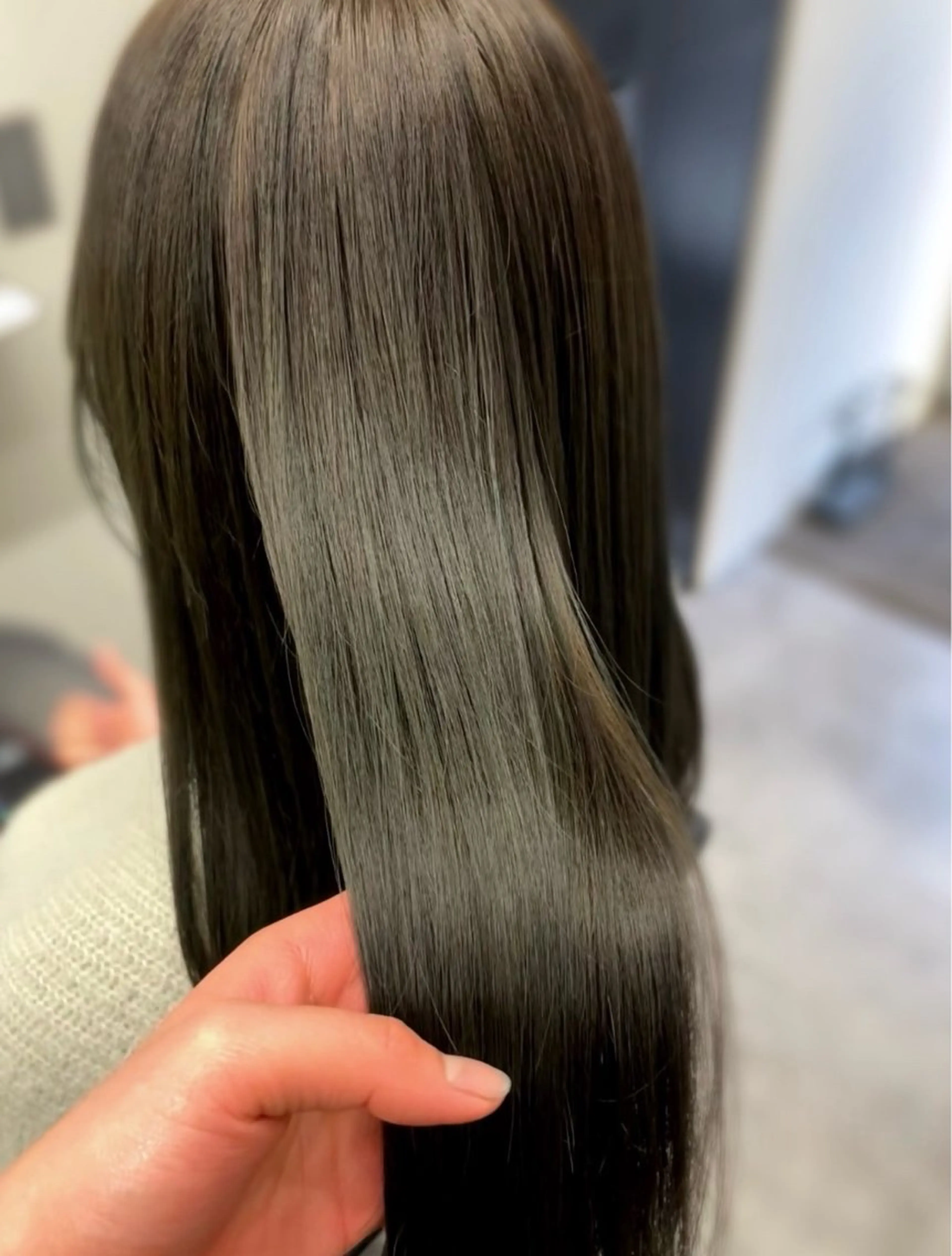 ロング ロング 鎌取/透明感カラー /ボブ/顔まわりのヘアスタイル