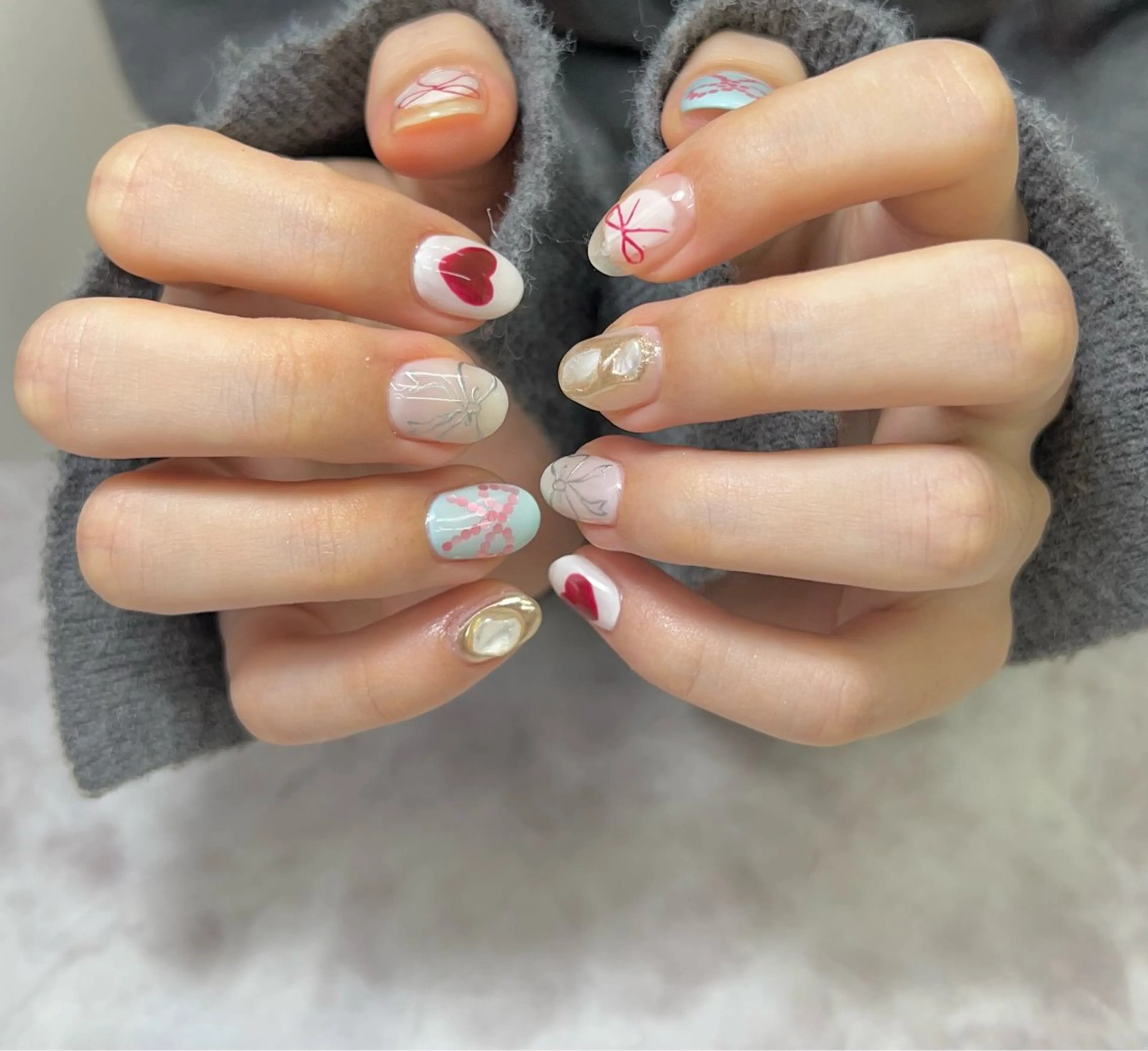 ネイル MAMIネイリスト UNELMA所属のネイルデザイン