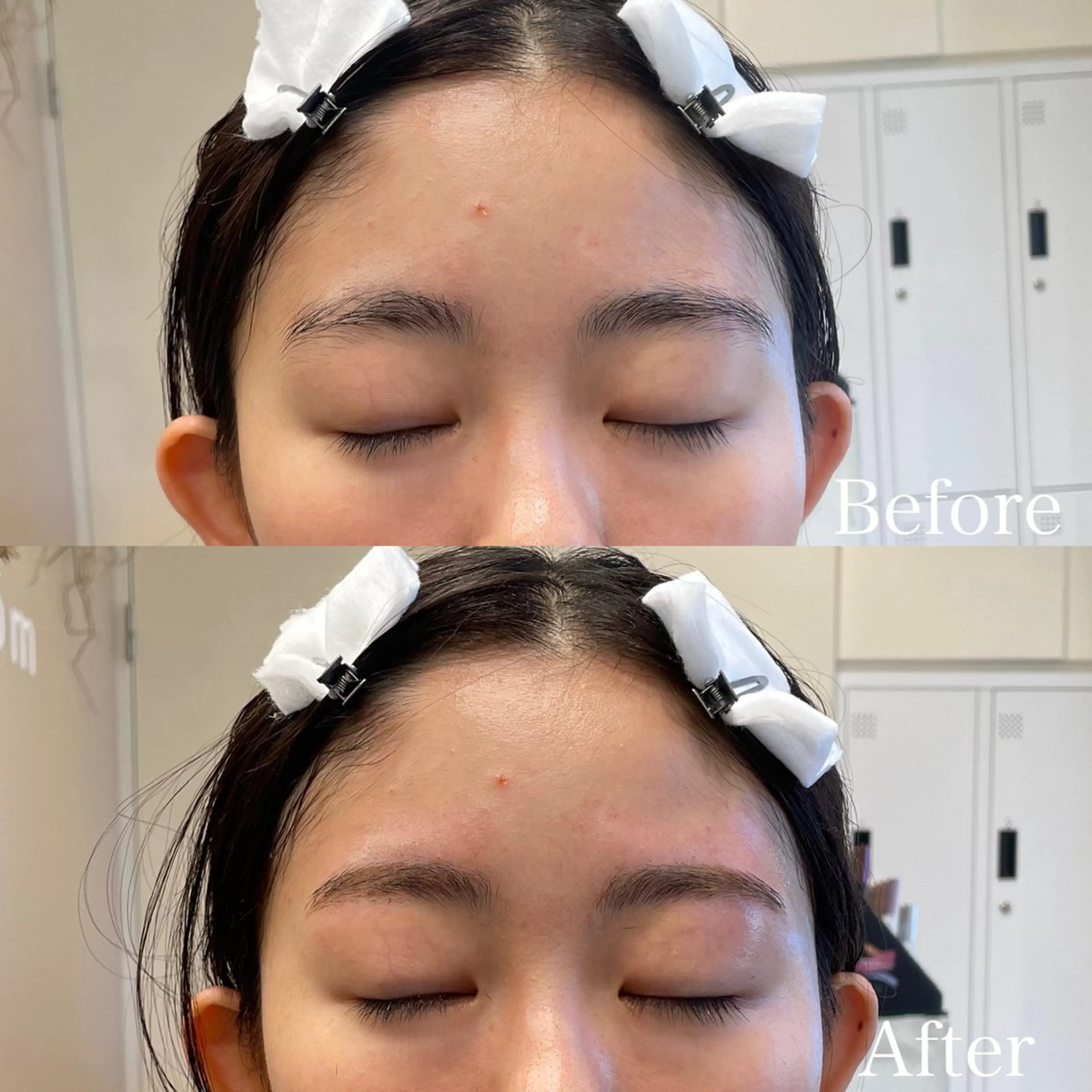 アイブロウ ワックス脱毛 眉カット ボブ/インナーカラー /眉毛/Miyuのヘアスタイル