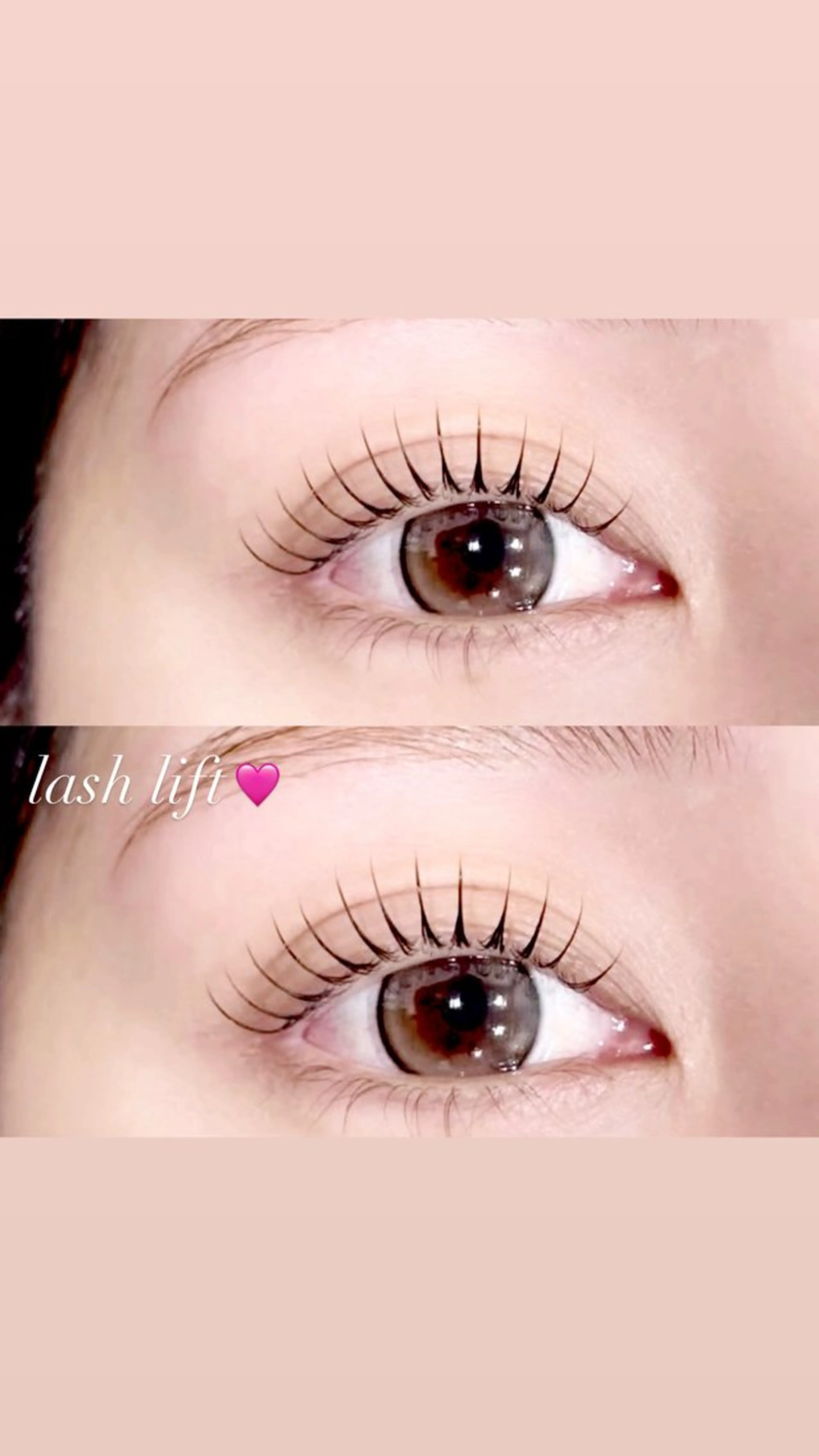 【10代、20代限定】オフ代無料✨大人気束感パリジェンヌラッシュリフト🍒最高級トリートメント付き！コーティング仕上げ✨の写真