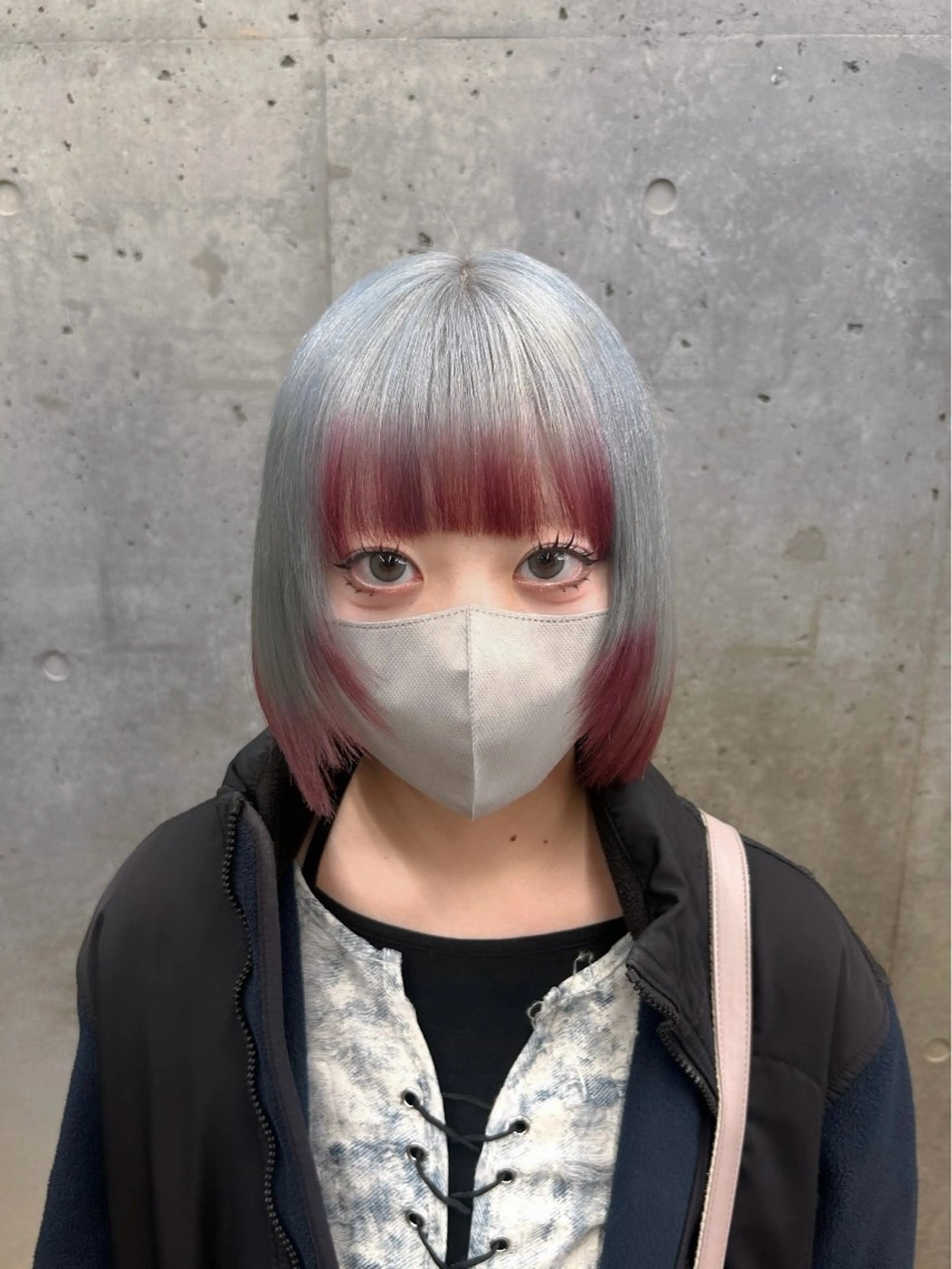 【エンドカラー】ブリーチ➕カラー➕1stepトリートメントの写真