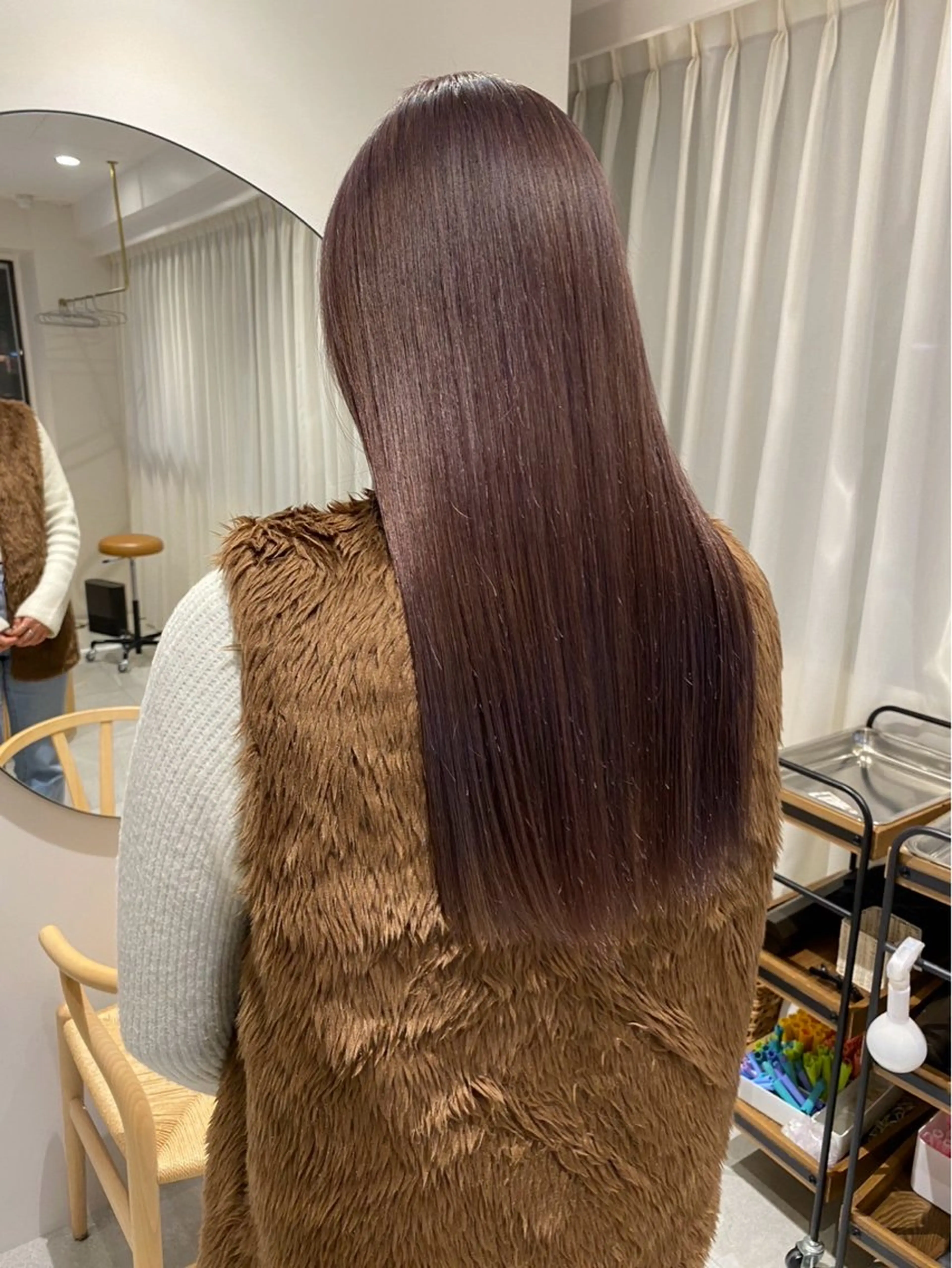 カラー knock所属・knock　國友 華乃のヘアスタイル