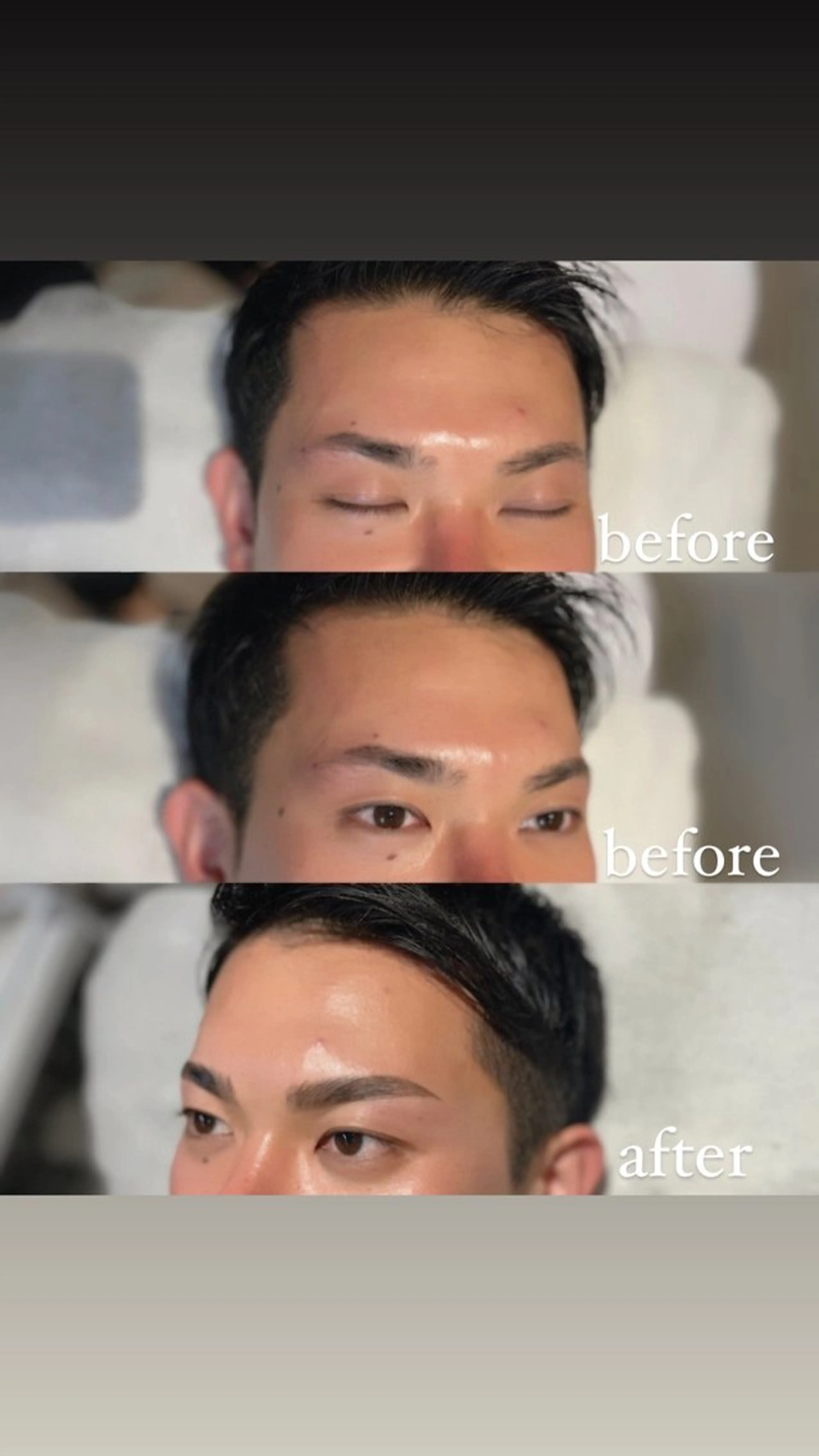 メンズ アイブロウ メンズアイブロウ Casablanca所属・Casablanca 自由が丘　増田のマツエク・マツパデザイン