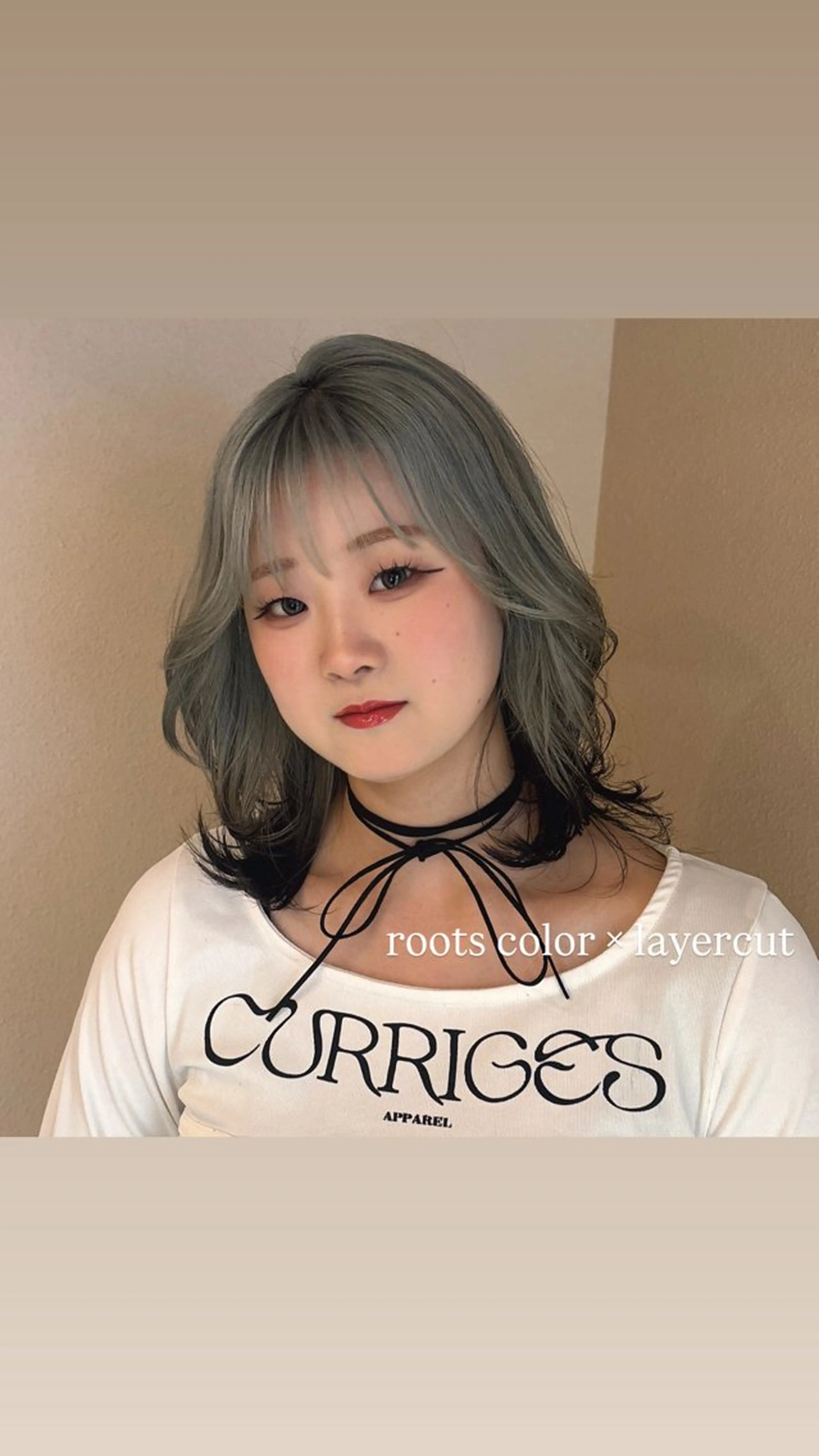 カラー デザインカラー mino🌼🌈 ボブ/透明感カラーのヘアスタイル