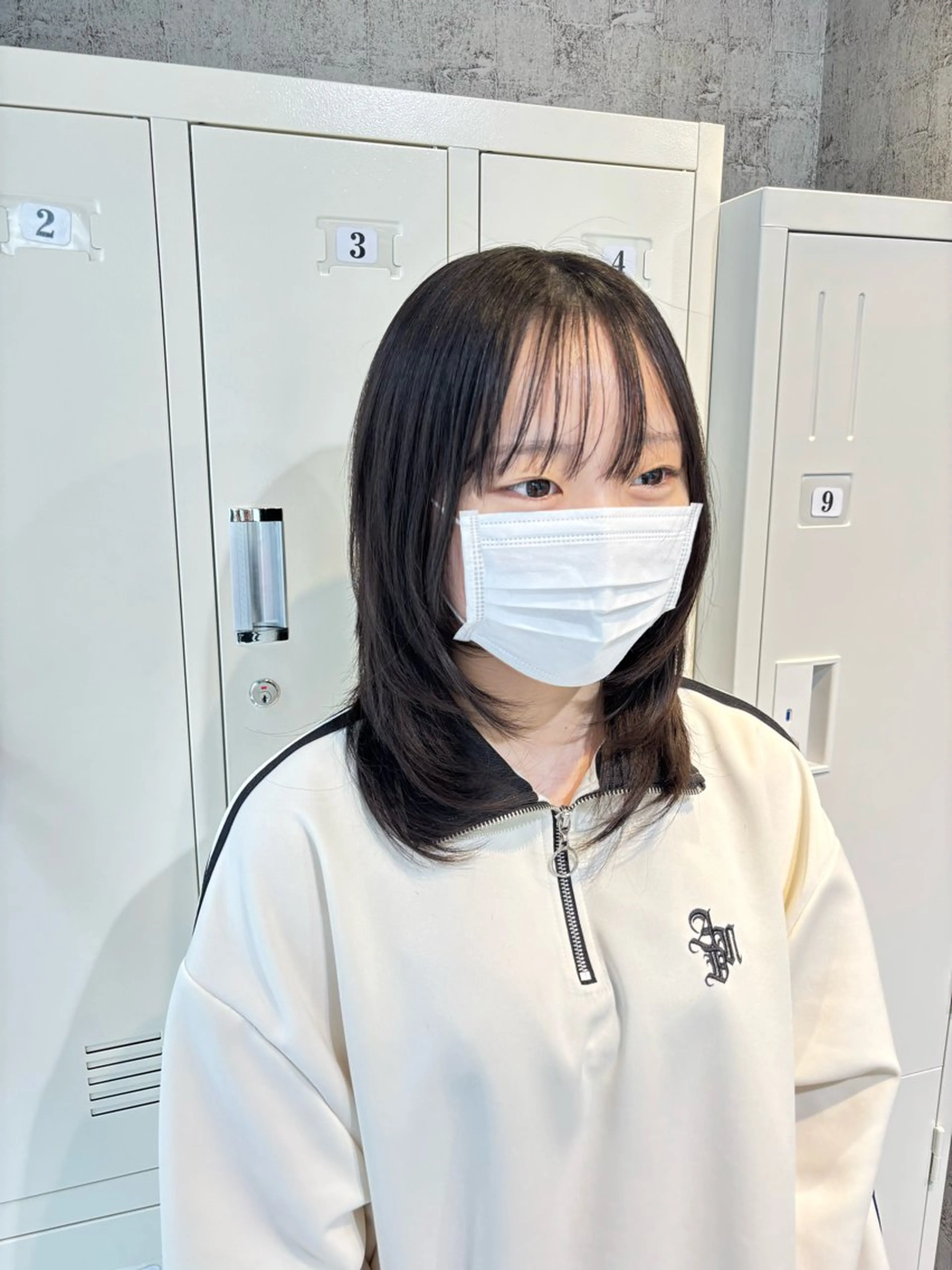 ミディアム カラー カット ヘアカラー 髪質改善韓国レイヤー /艶カラー/miyuのヘアスタイル