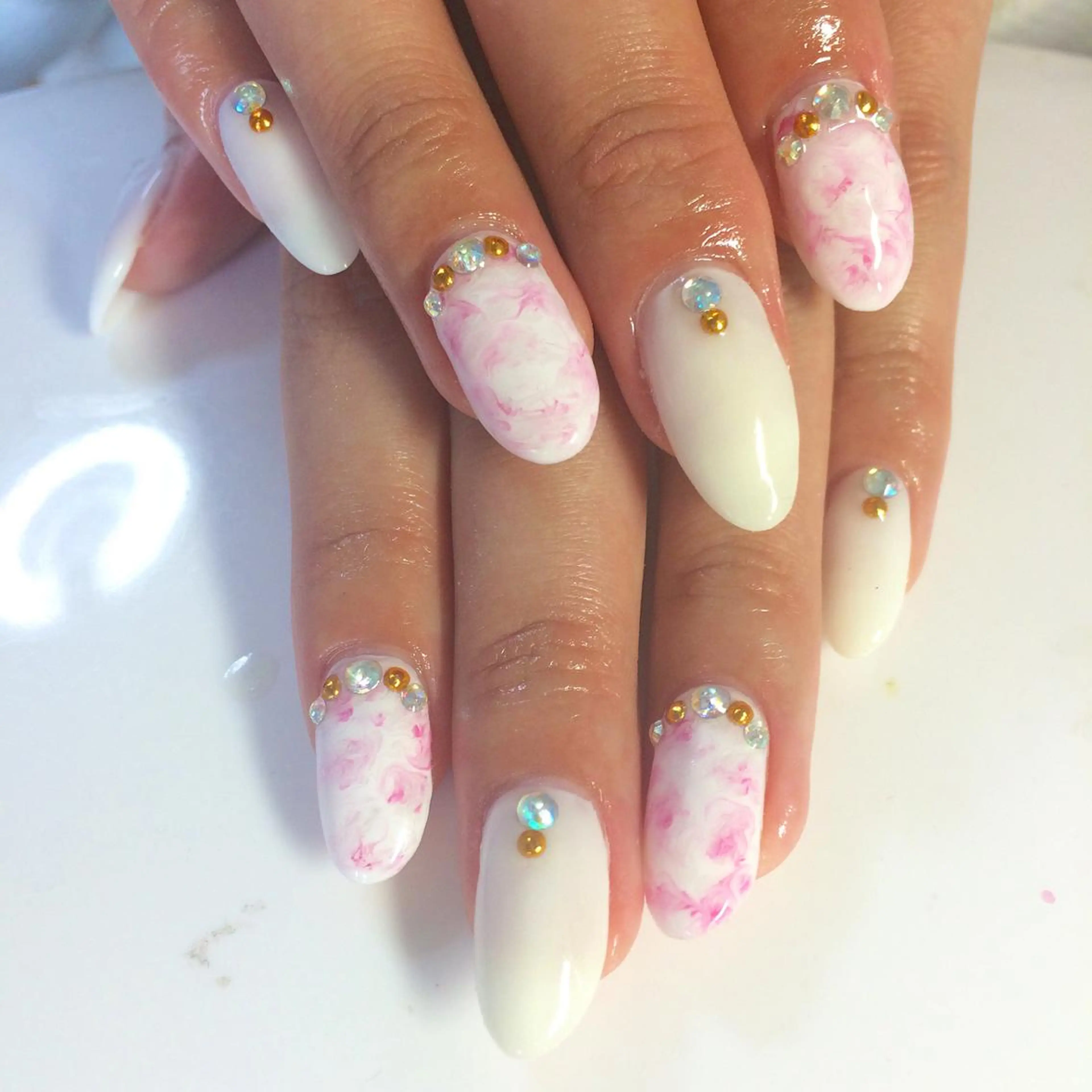 ネイル スカルプネイル clover nailのネイルデザイン