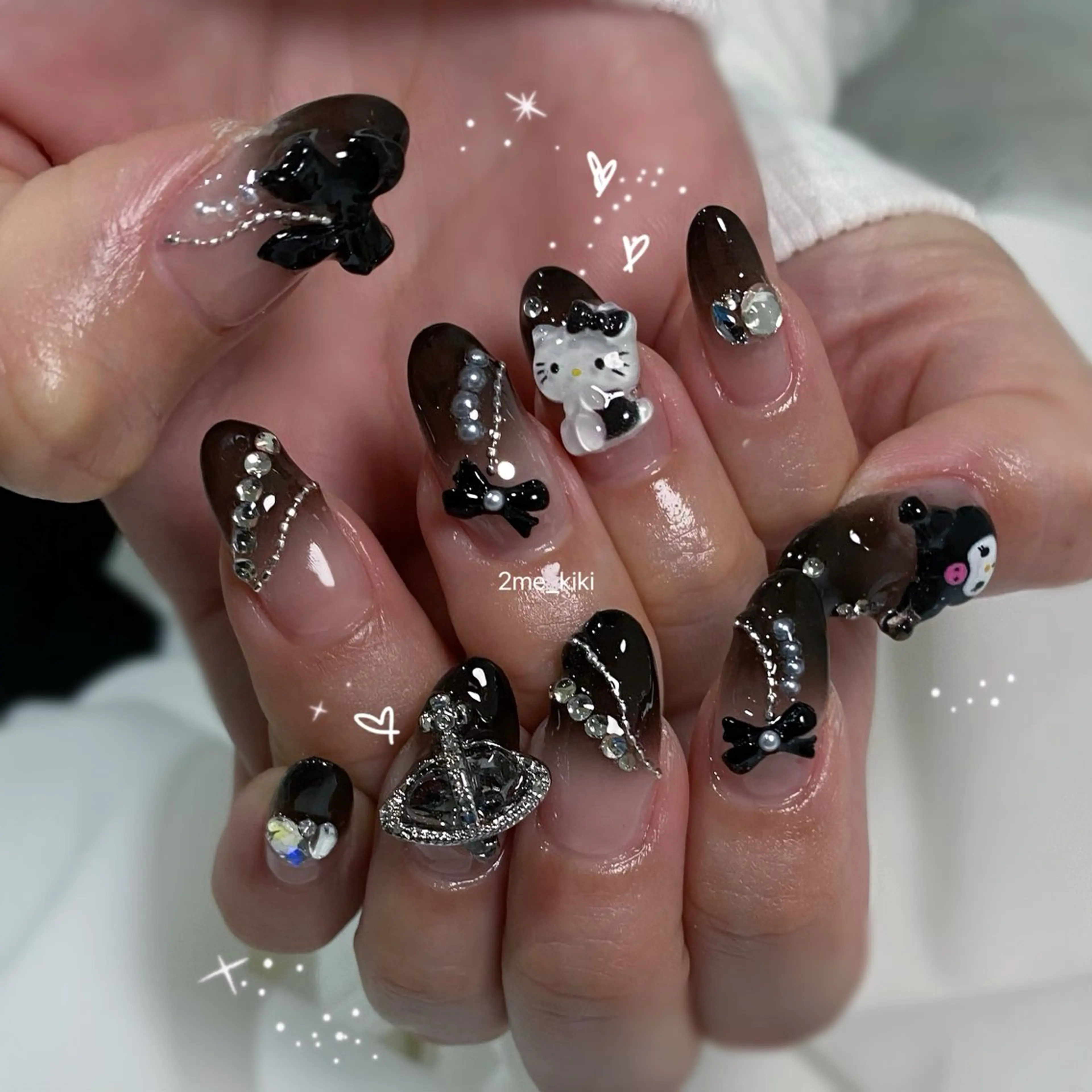 ネイル ハンドネイル ハンドケア ツメ (2me)所属・大人かわいいネイル♡ Kikiのネイルデザイン