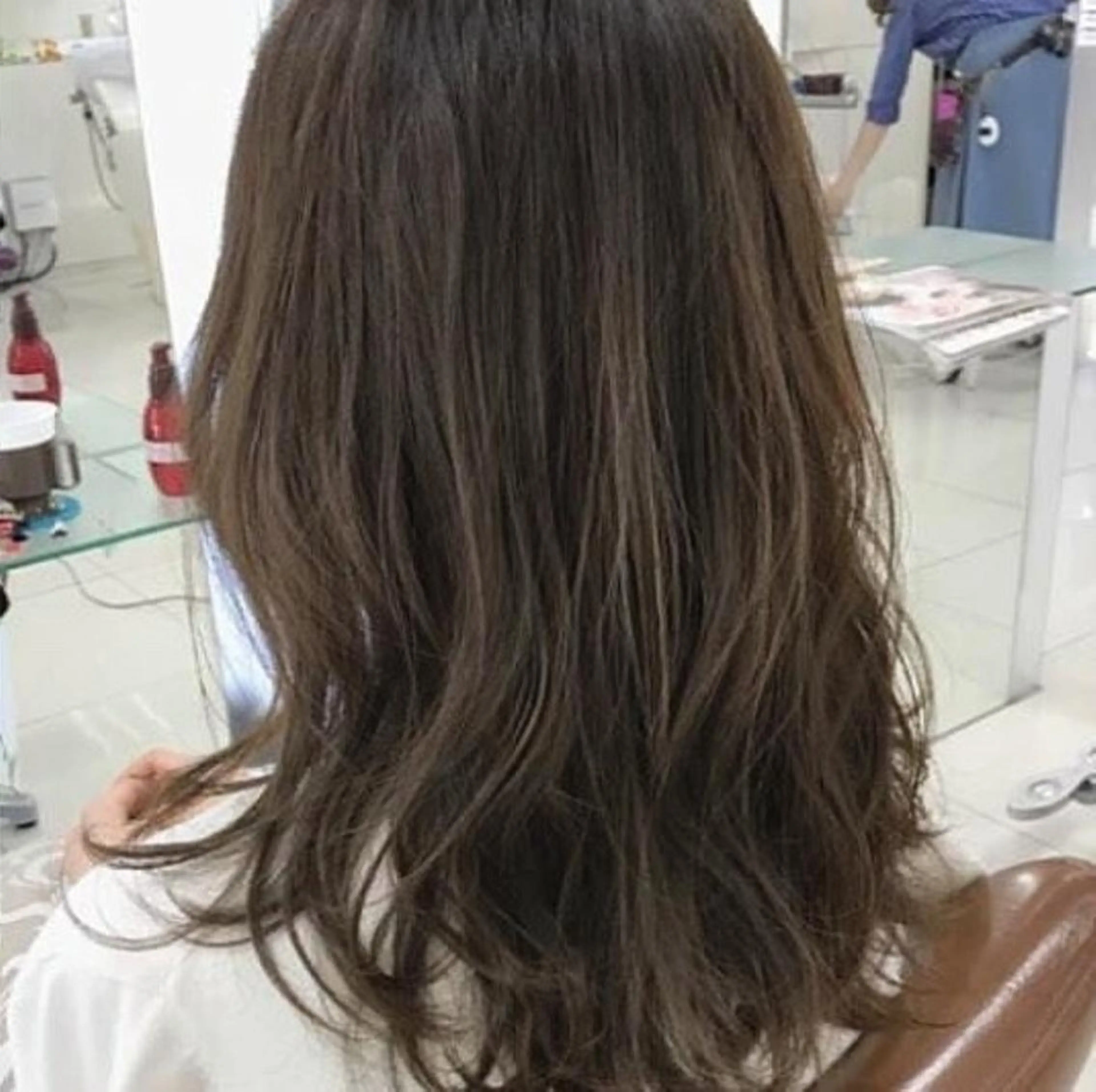 ロング SALOWIN神宮前五丁目店所属・🇰🇷韓国風艶髪✨ 髪質改善 倉岡しおんのヘアスタイル