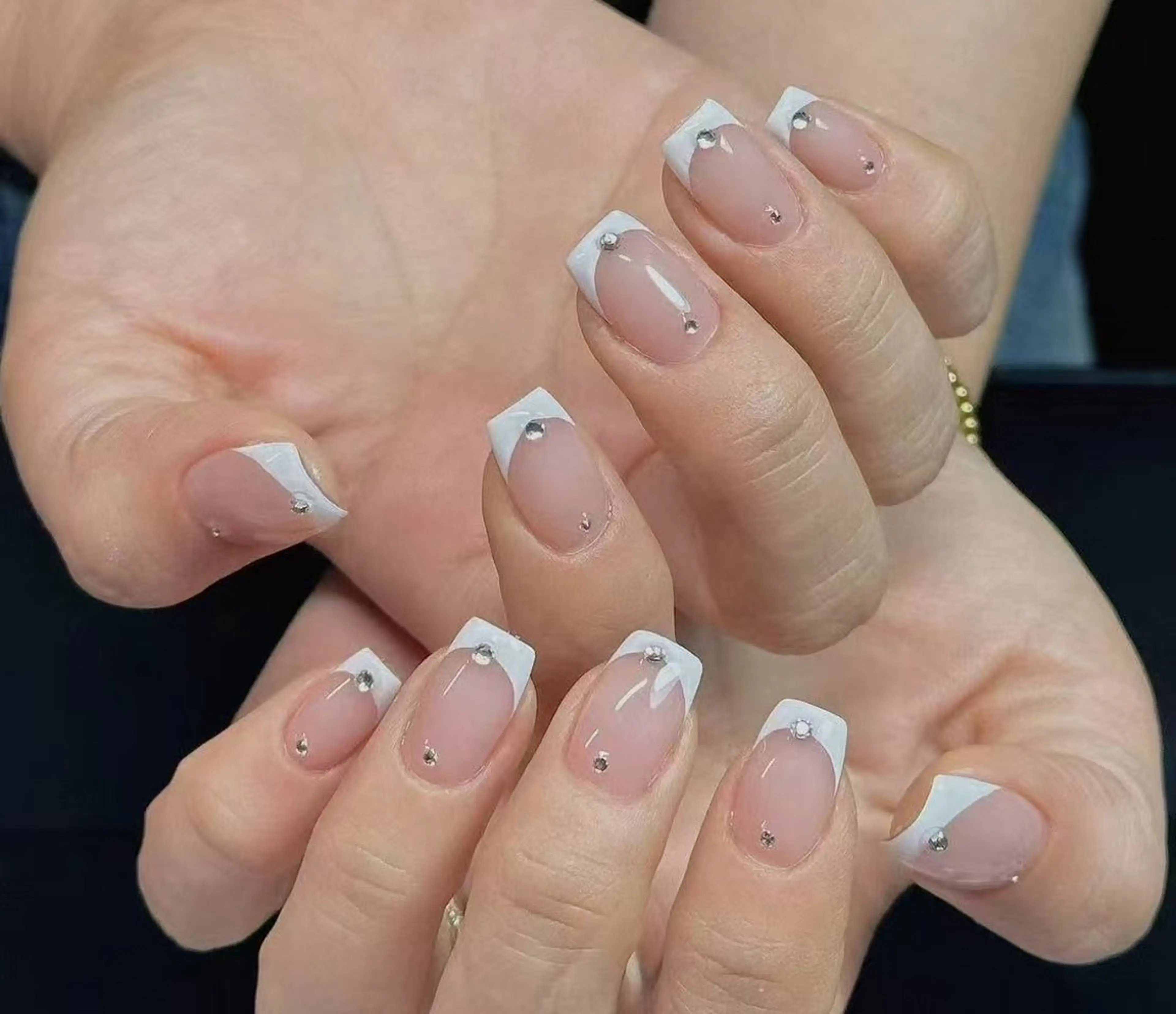 ネイル オーロラネイル フラワーネイル フットネイル フレンチネイル ジェルネイル ハンドネイル BabyYouMi ねねのネイルデザイン