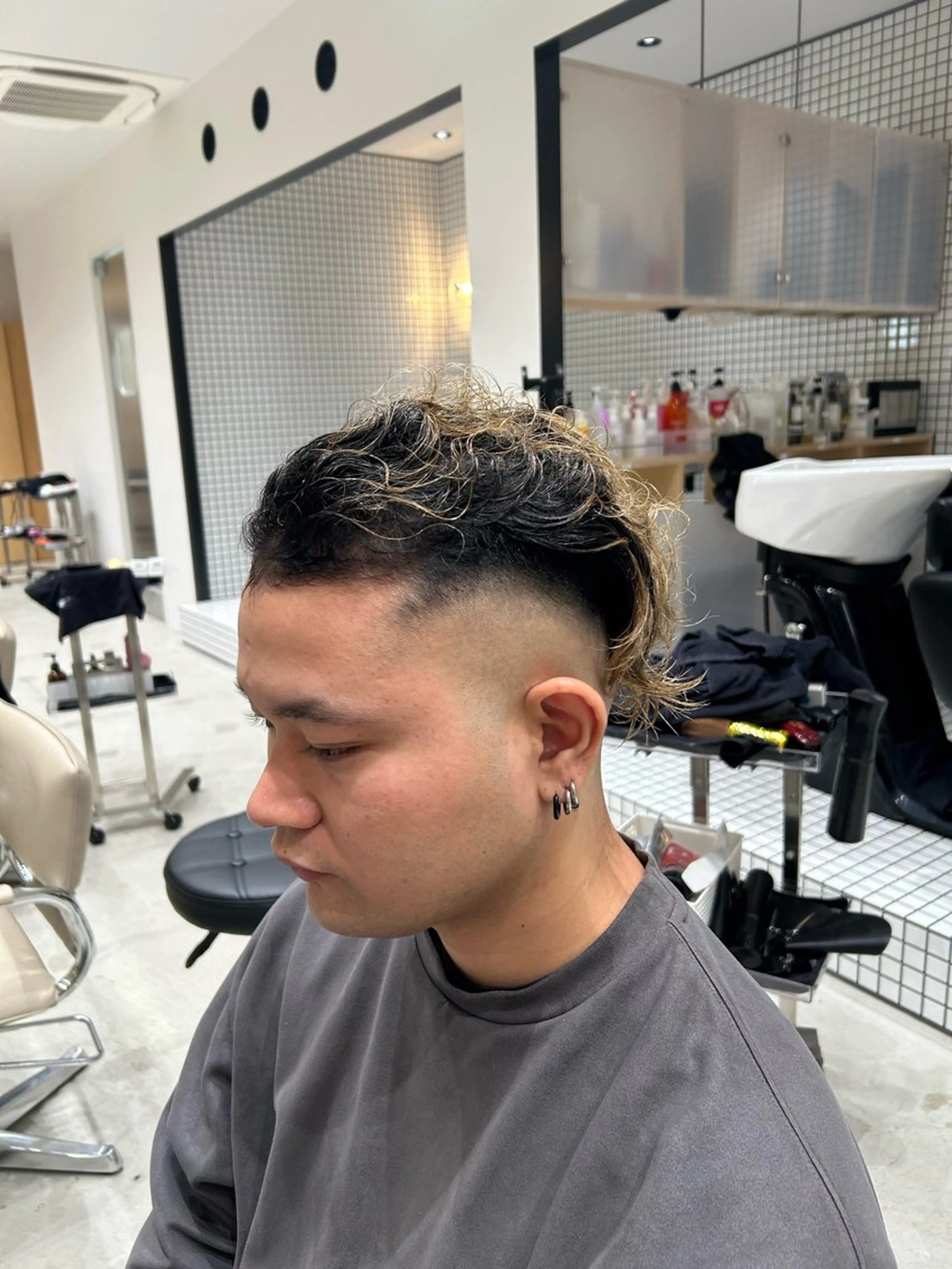 メンズ フェードカット スキンフェード 🐲ツイスパ🐲 フェード/龍のヘアスタイル