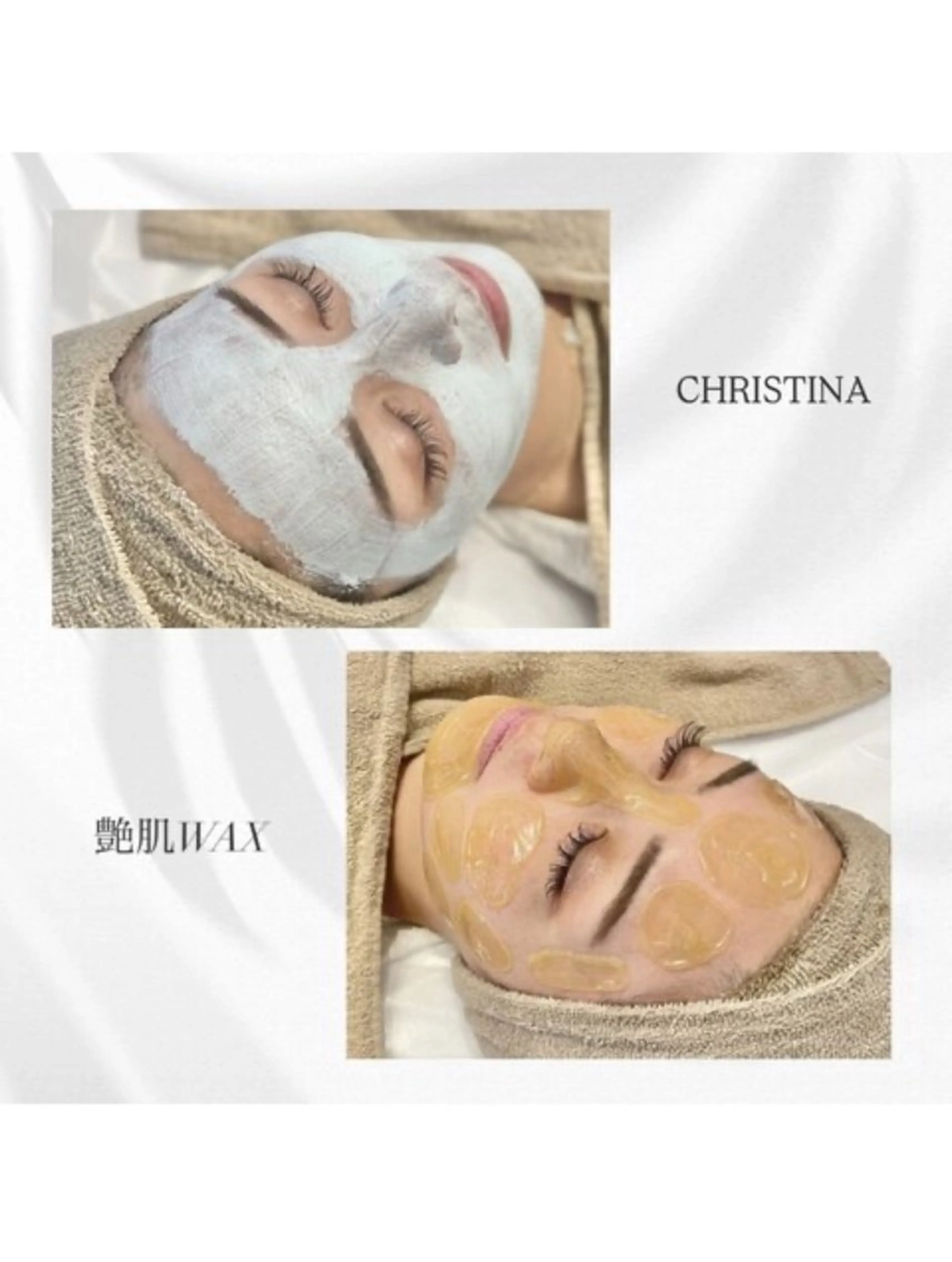 人気No.2【☆練習モデル☆】艶肌wax＋保湿鎮静トリートメント💆🏻‍♀️(デコルテオイルマッサージ付)の写真