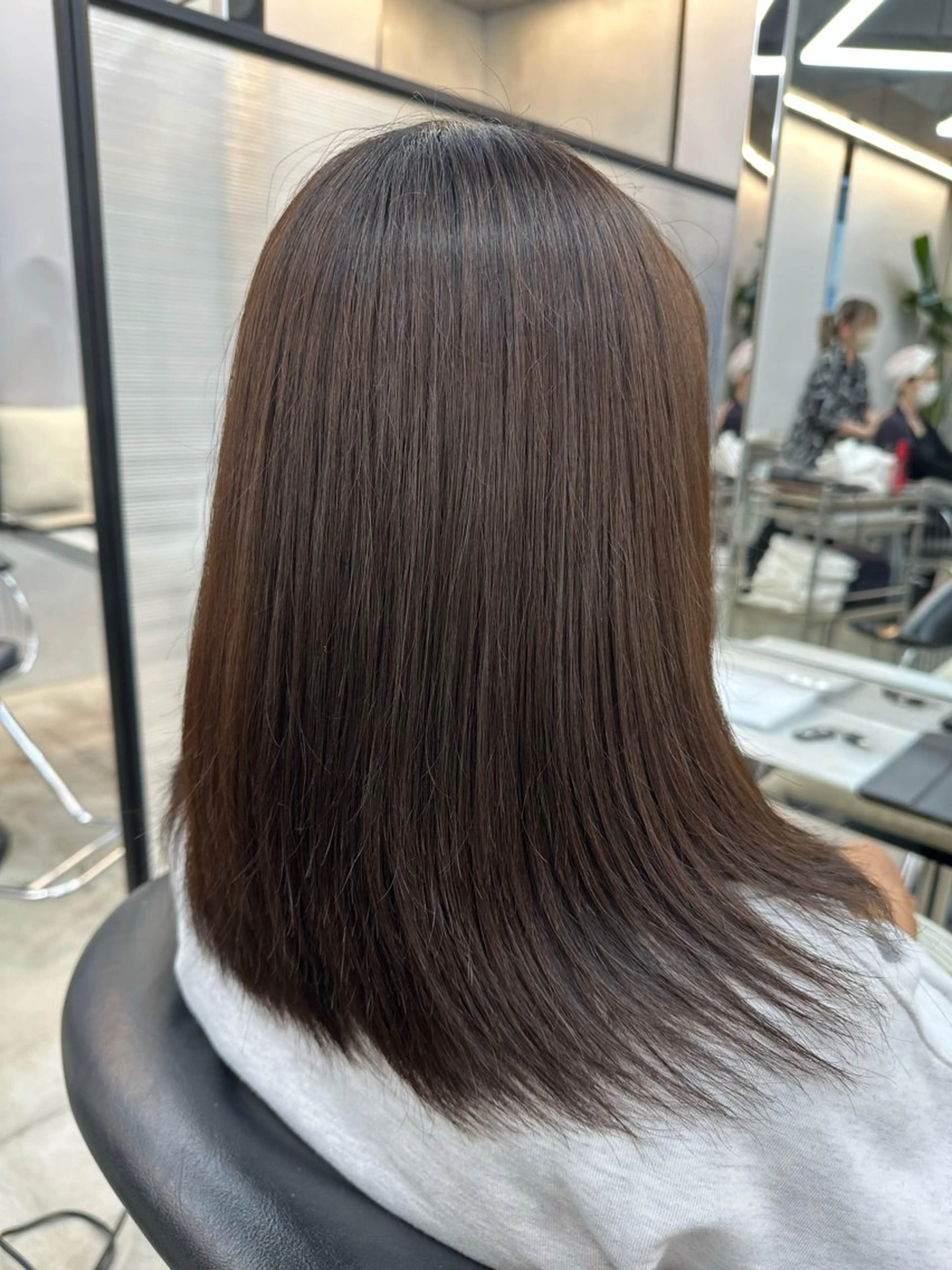 セミロング カラー 髪質改善/艶髪様 🍎豊田修太郎のヘアスタイル