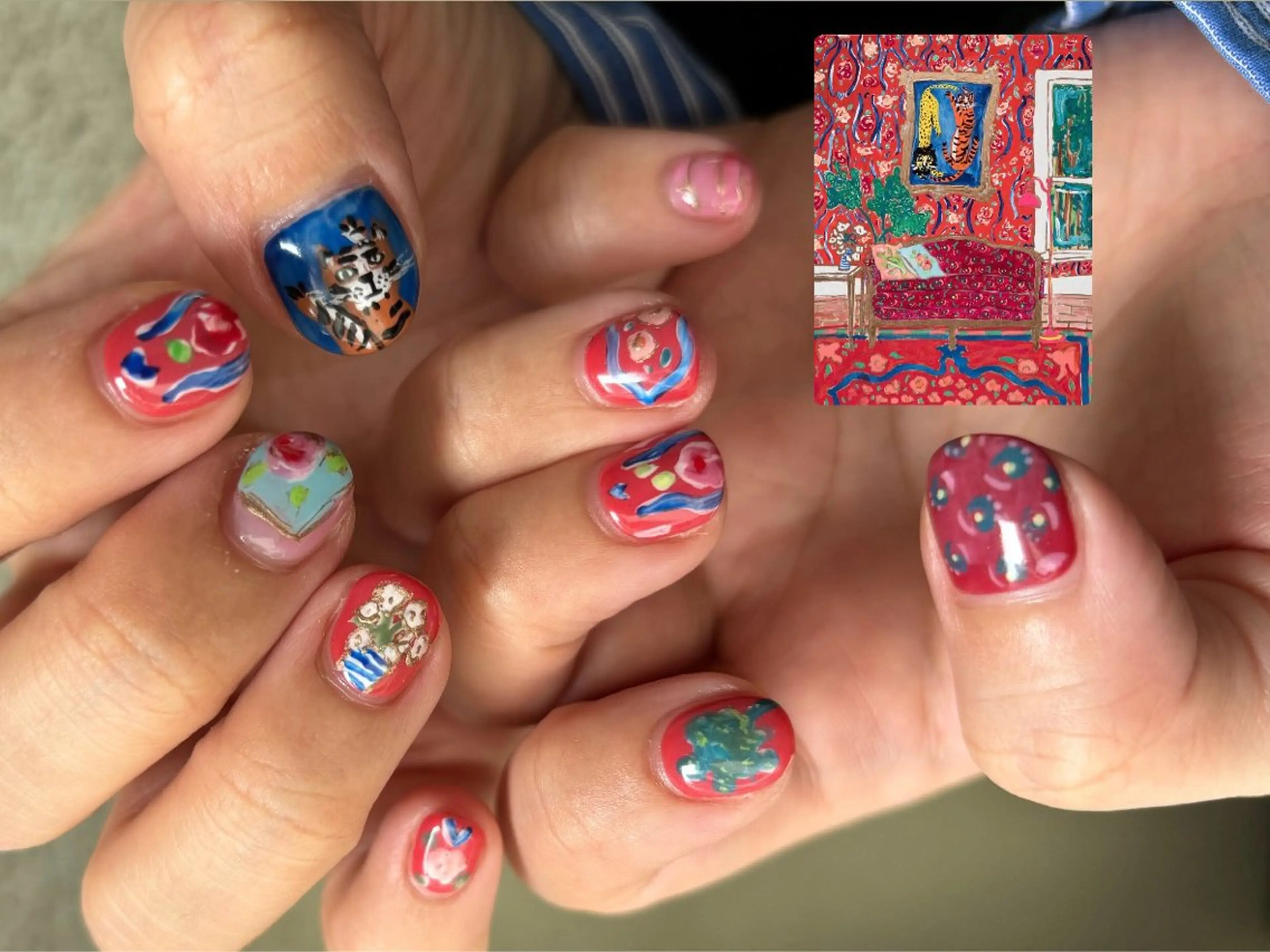 ネイル ハンドネイル アトリエ ○△□のネイルデザイン