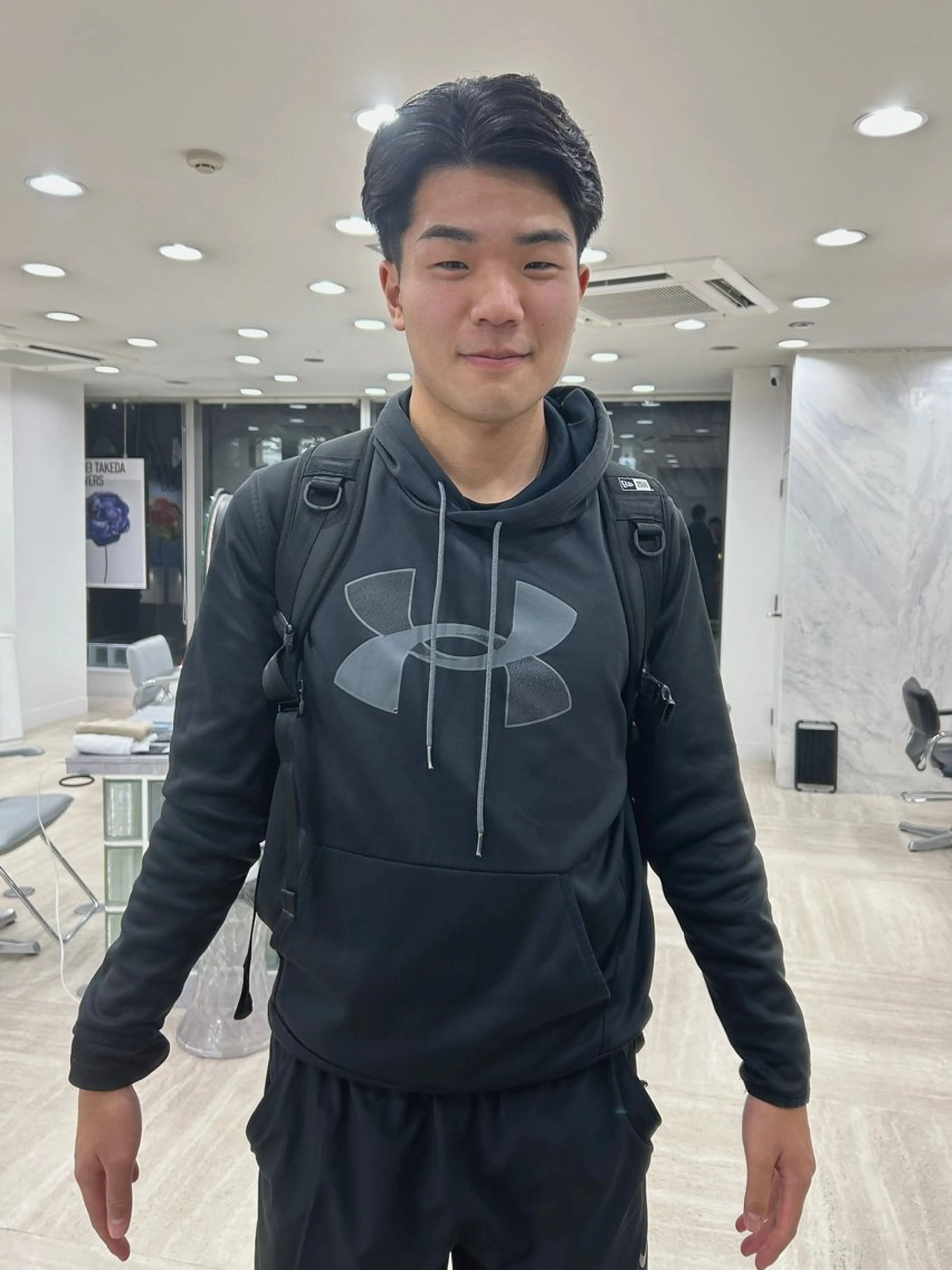 ショート カット 海/ミディアムレ イヤー/メンズカットのヘアスタイル