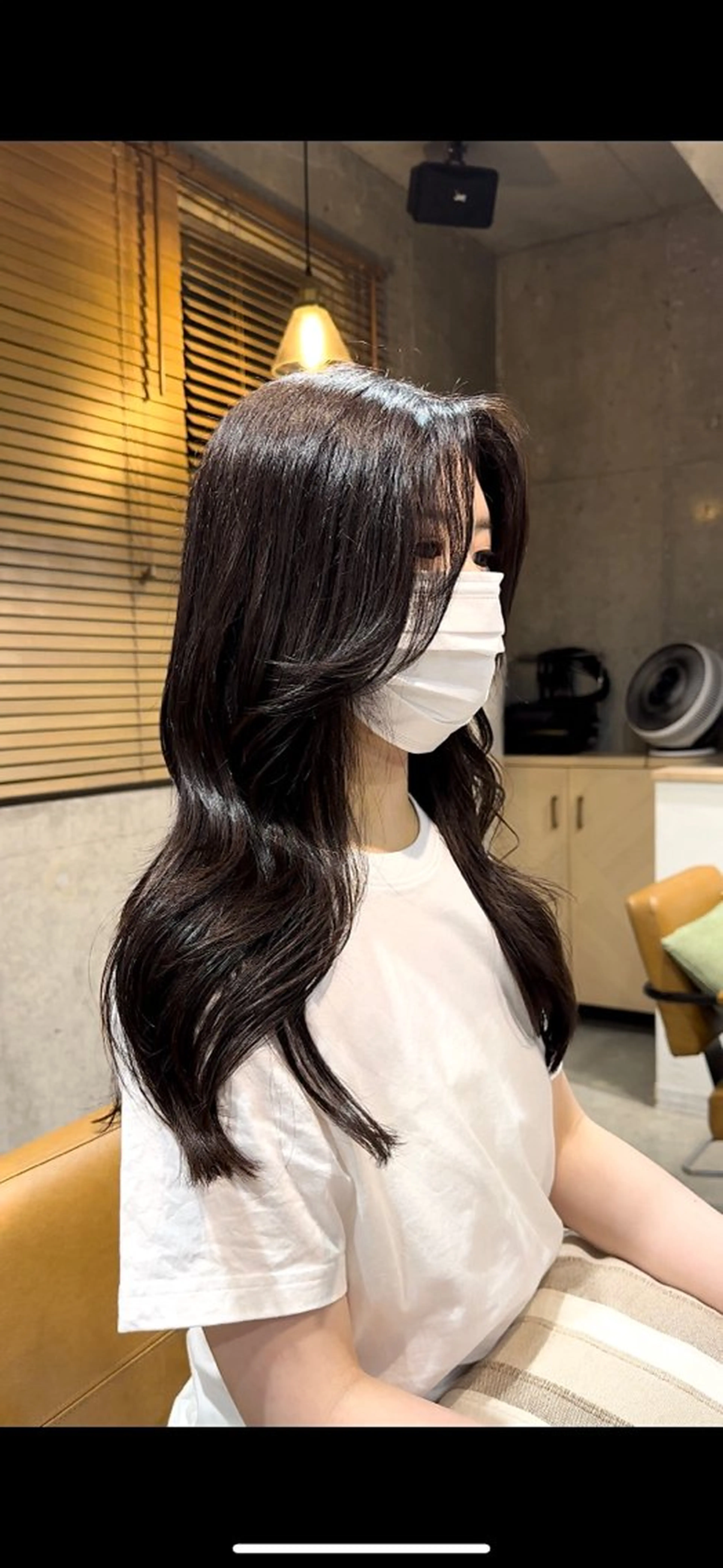 ロング カラー 韓国レイヤー・ボブ/ 暖色⭐️優香⭐️のヘアスタイル