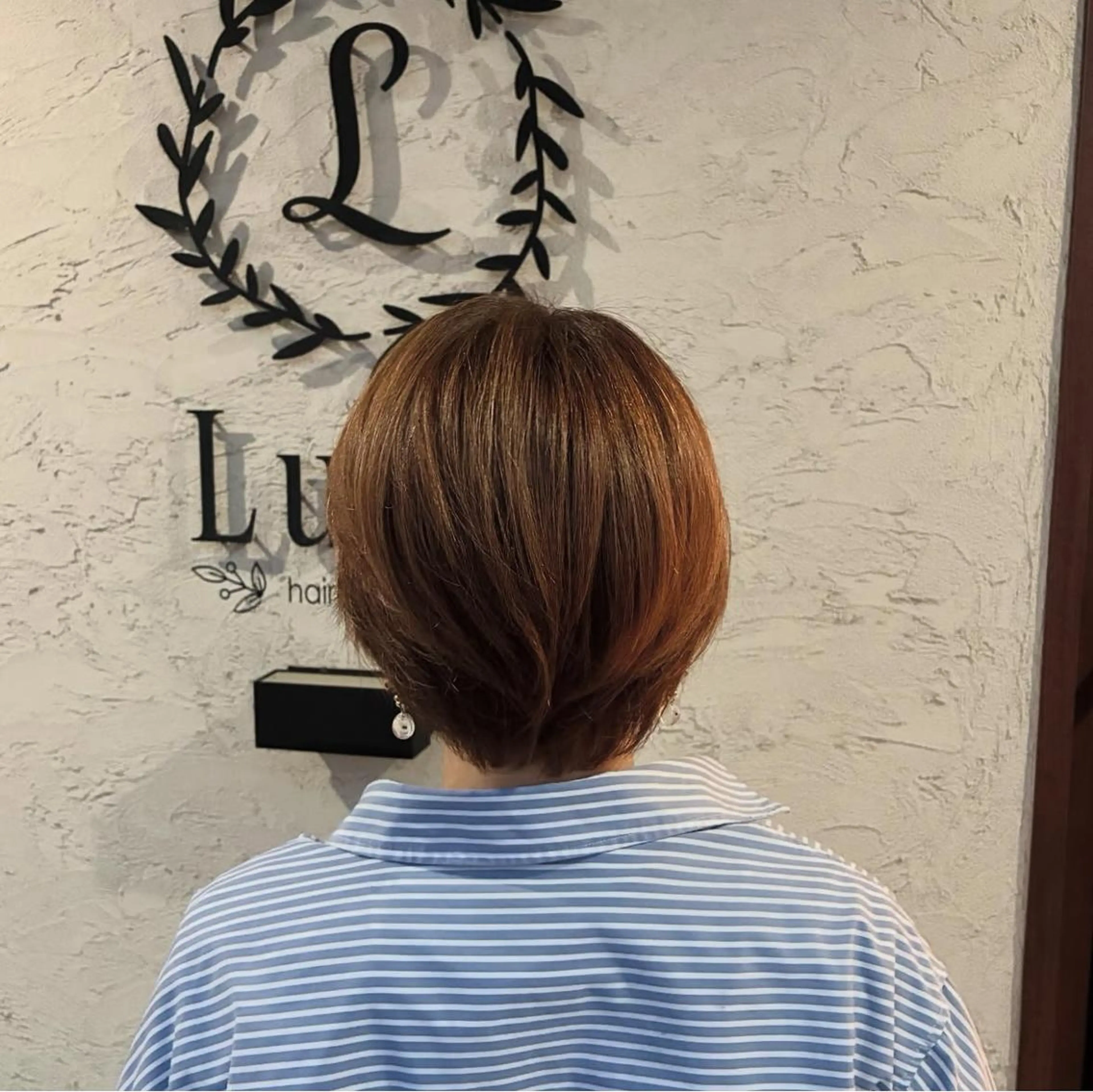 ショート ヘアカラー トリートメント 奥村 大地 ◎カラーが得意ですのヘアスタイル