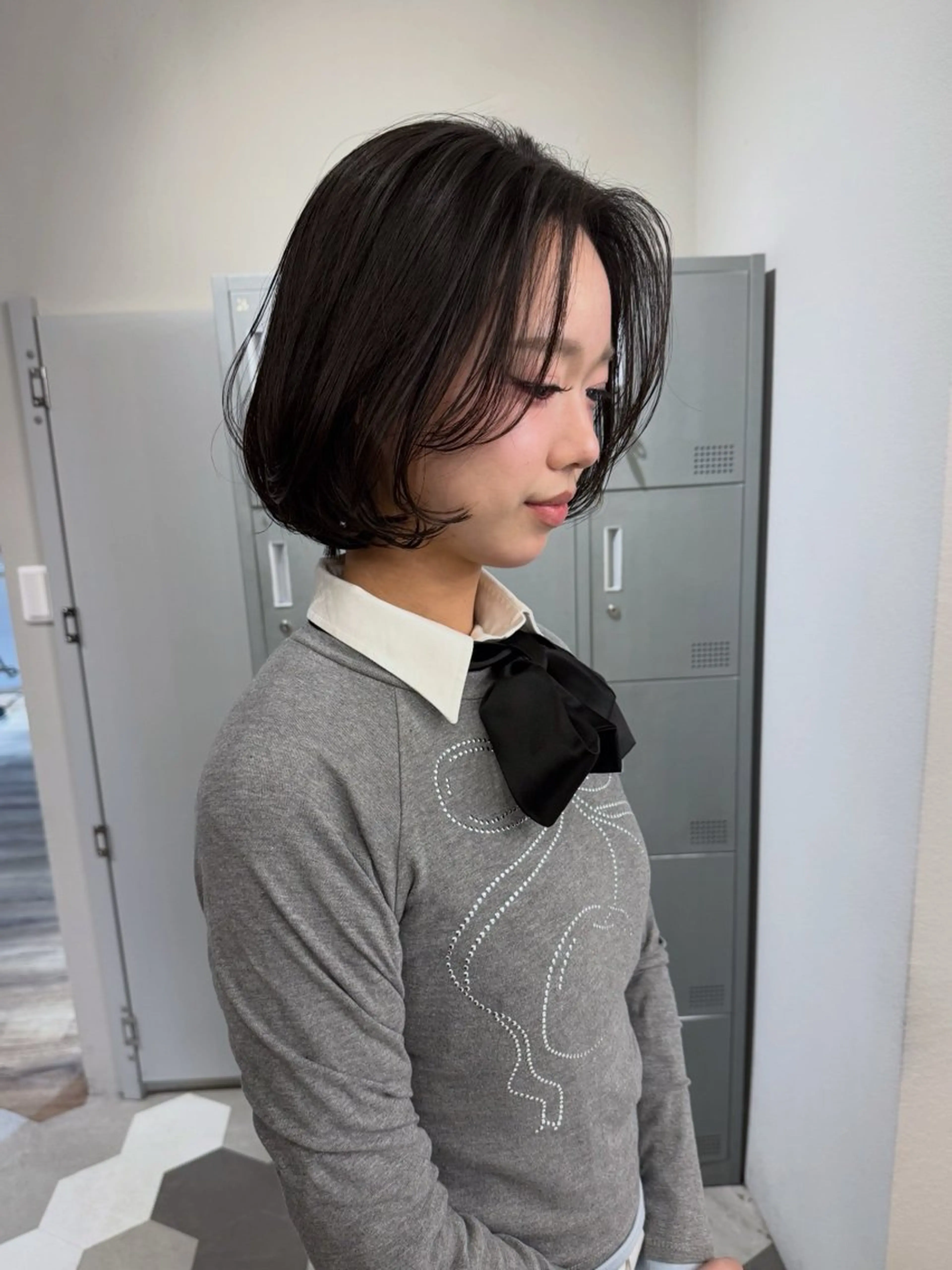 ミディアム カット トリートメント ブリーチ/アレンジ 天満/chihiroのヘアスタイル