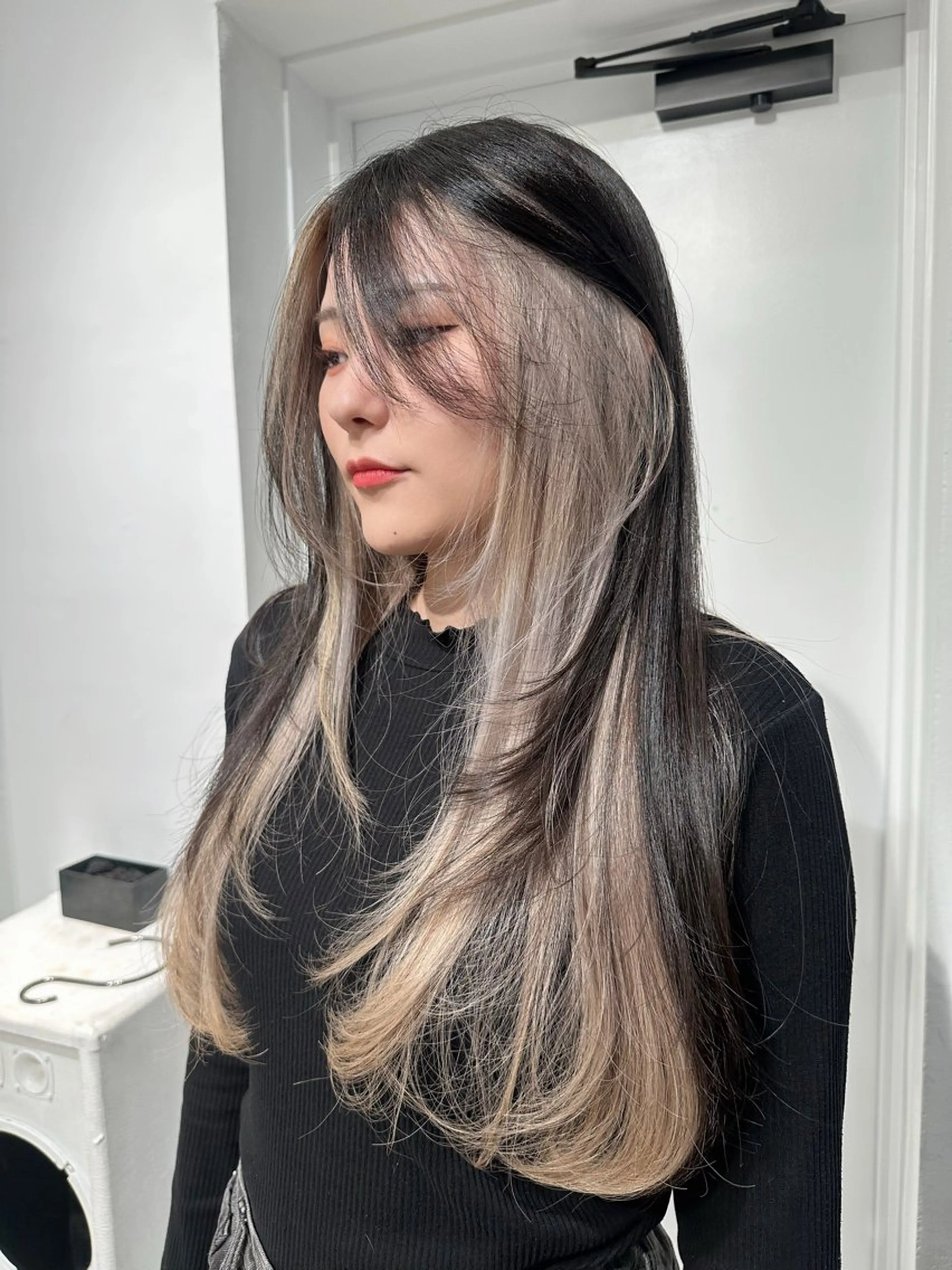 ロング カラー カット ヘアカラー トリートメント レイヤーカット/艶髪 ✨💭KIRARIのヘアスタイル