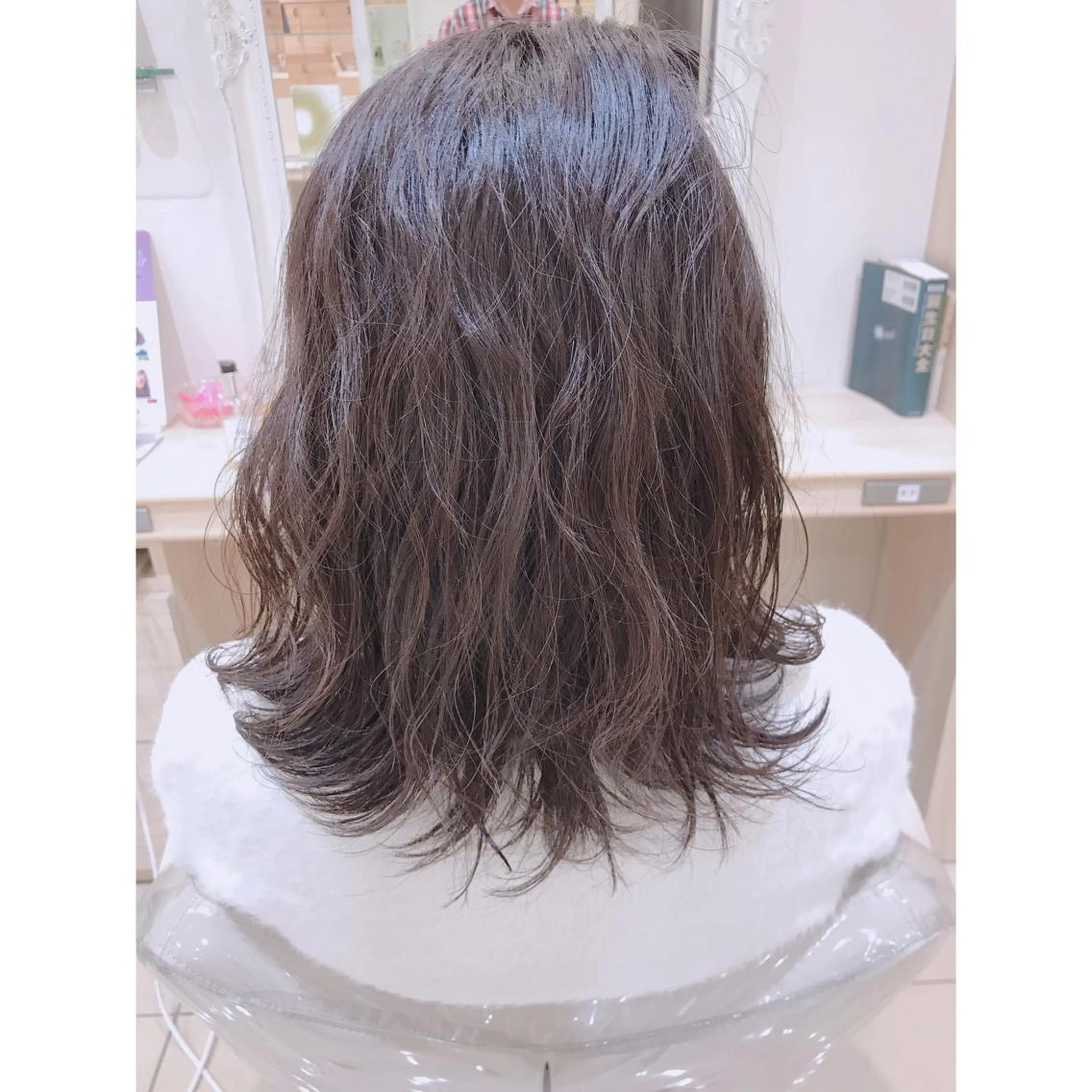 ミディアム パーマ 髪質改善/茅ヶ崎 マツモト リョウのヘアスタイル