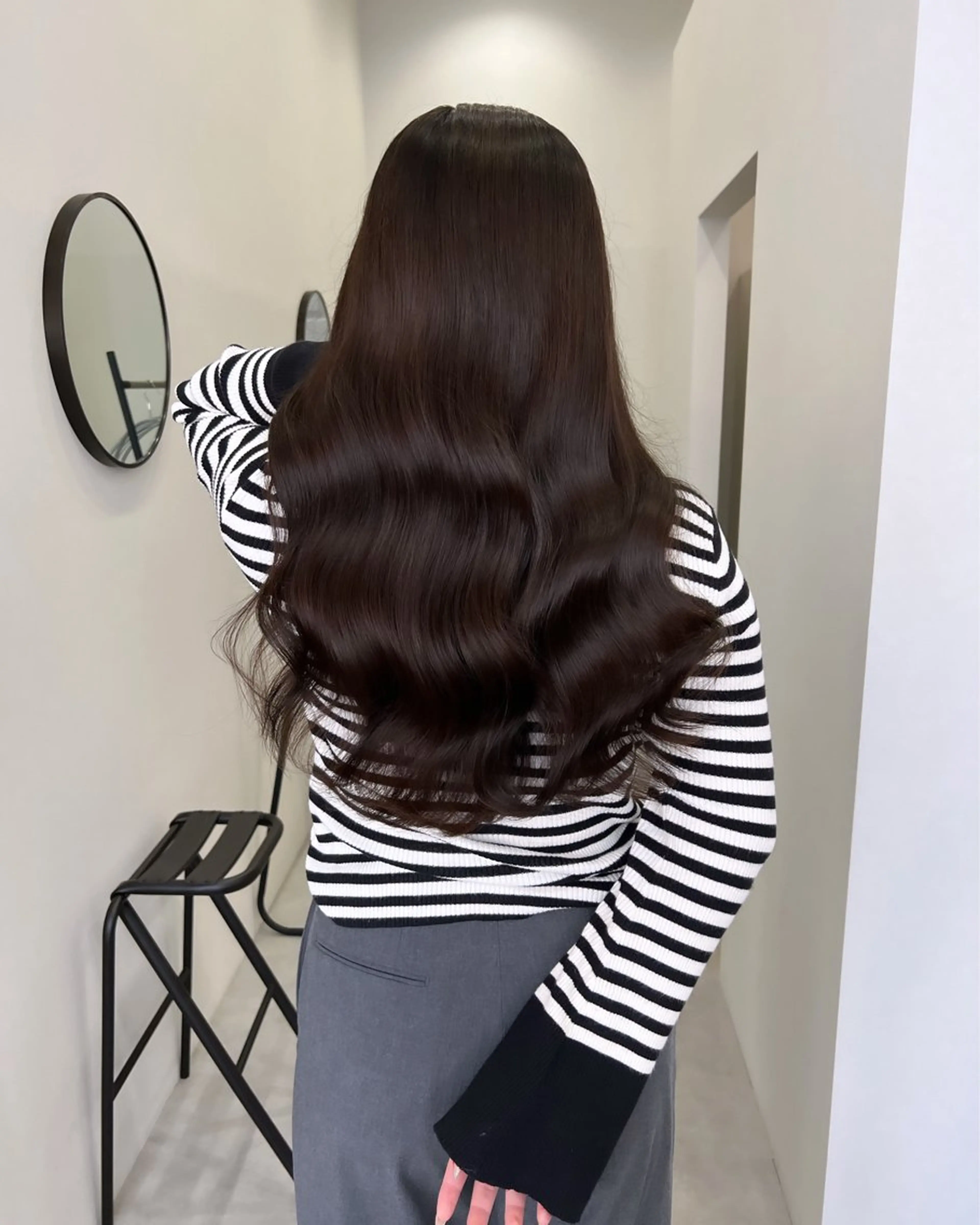 【⚠️予約停止中】メンテナンスカット＋カラー＋トリートメント【髪の長さが胸​〜​腰まである方】限定の写真