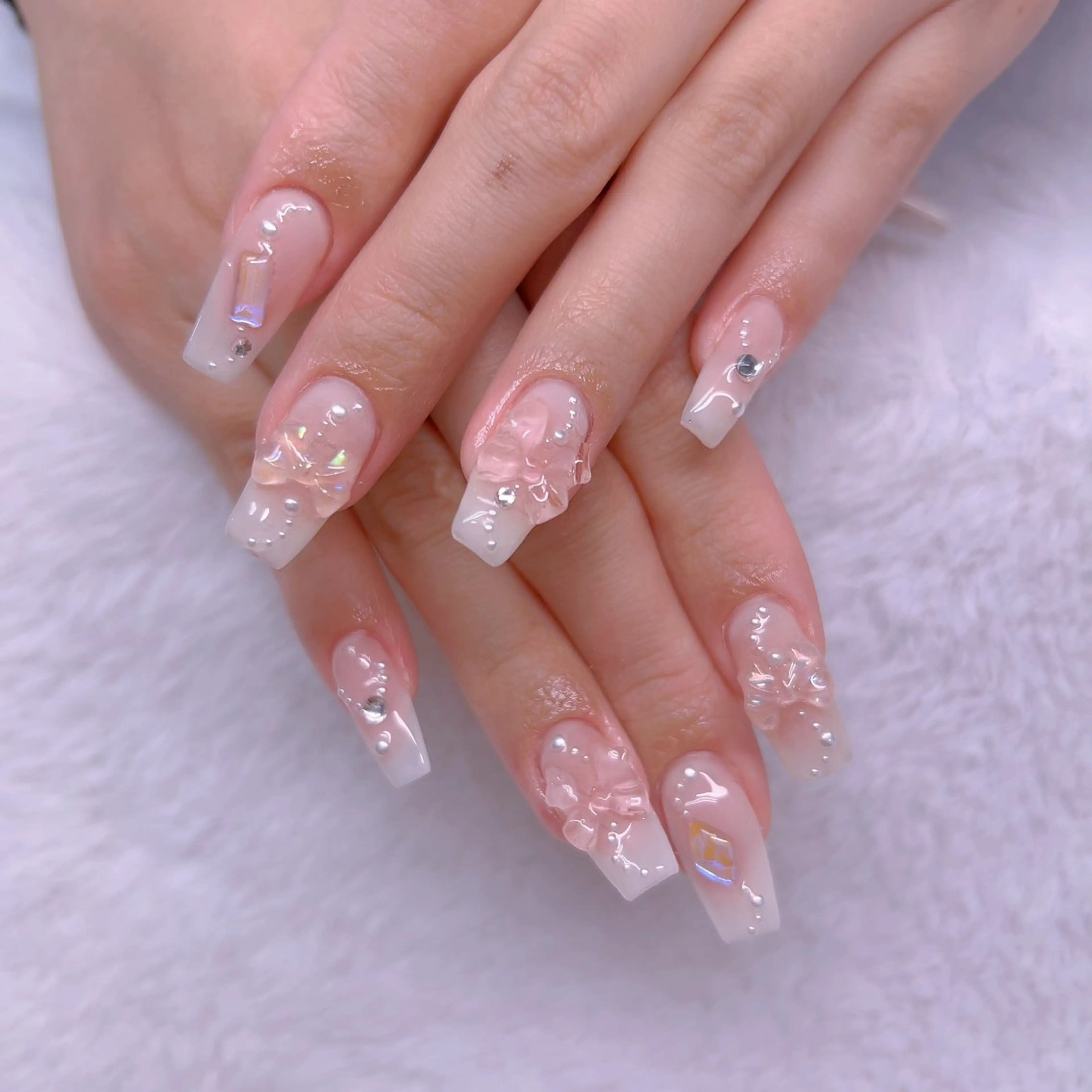 ネイル ハンドネイル 【長さ出し】 IRIS NAILのネイルデザイン
