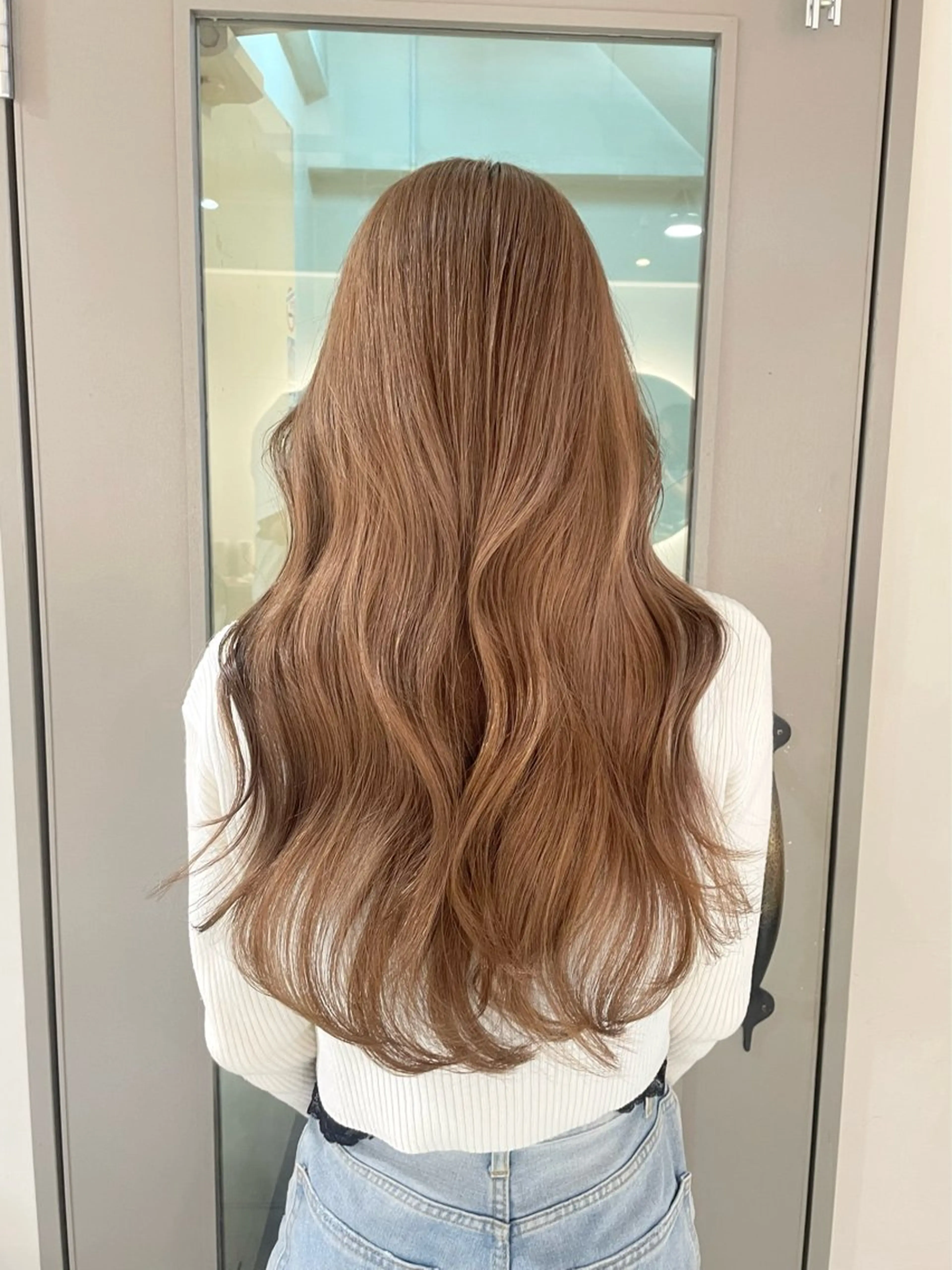 ロング カラー カット ヘアカラー トリートメント 横浜/レイヤーカット /韓国ヘア/佐藤記正のヘアスタイル