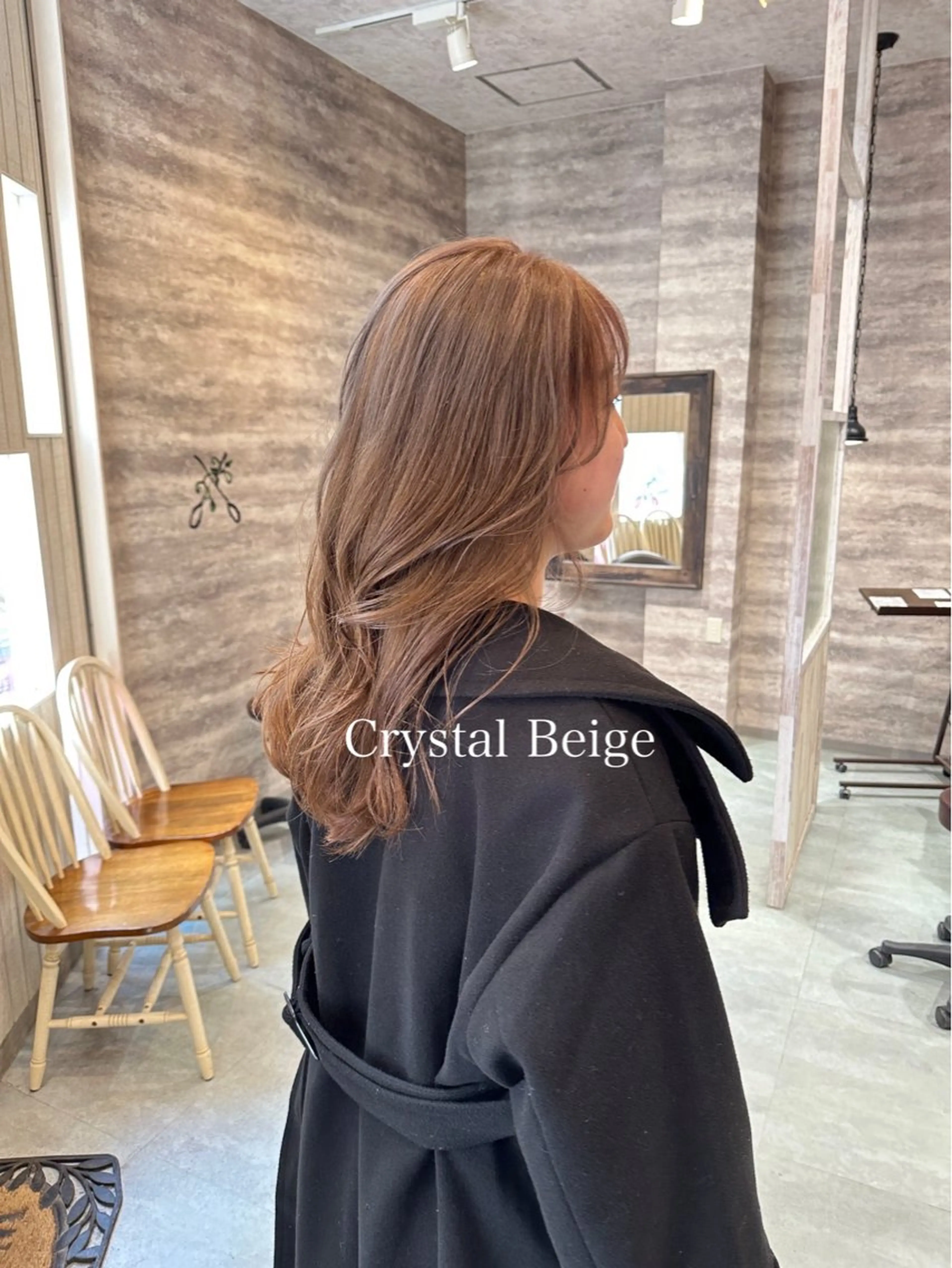 セミロング カラー ベージュカラー ブリーチ ブルーカラー ダブルカラー グラデーションカラー 🫟Blanco🫟 Color&Careのヘアスタイル