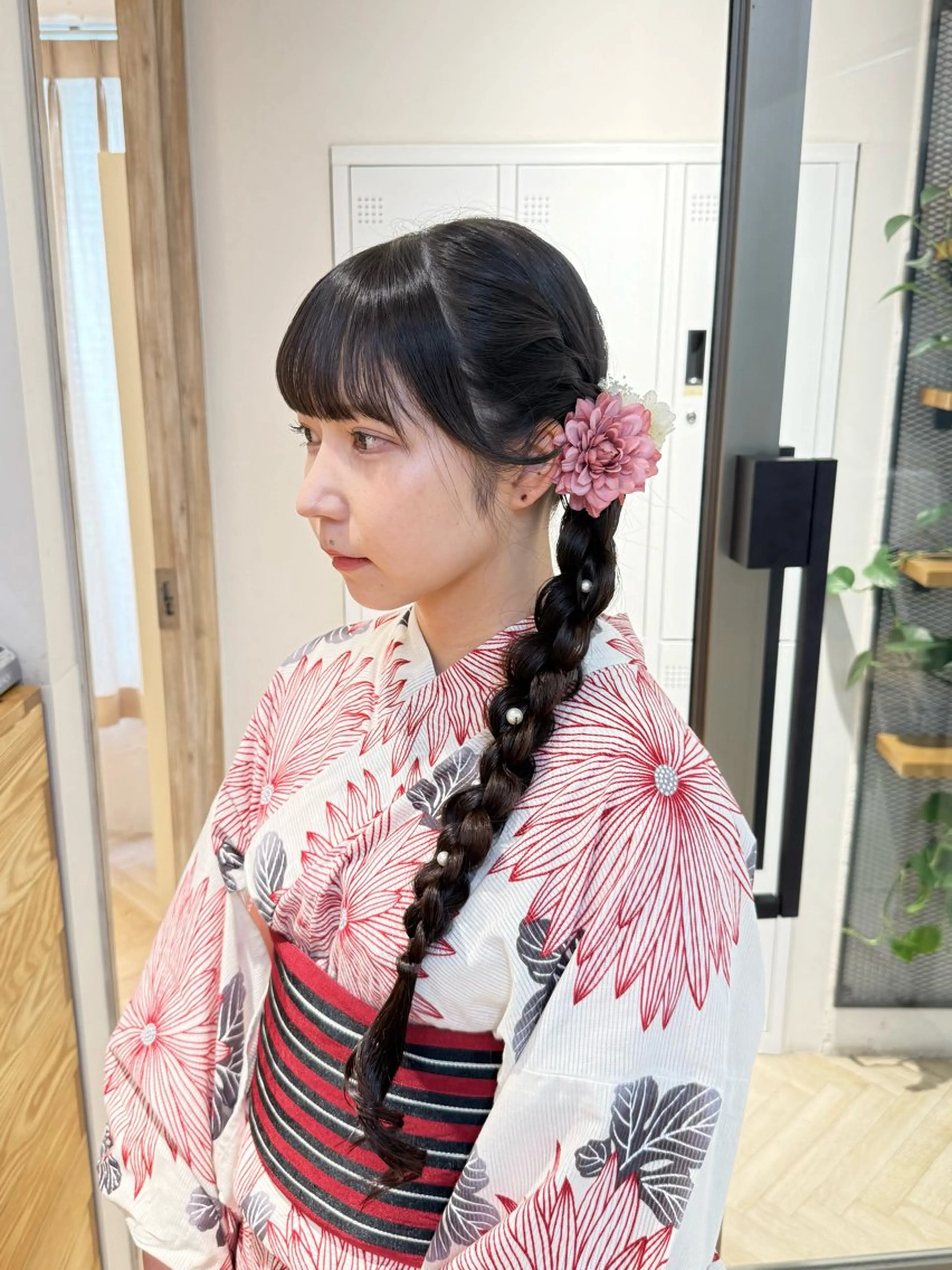 ヘアアレンジ 着付け 透明感カラー/ アレンジ✩akaneのヘアスタイル