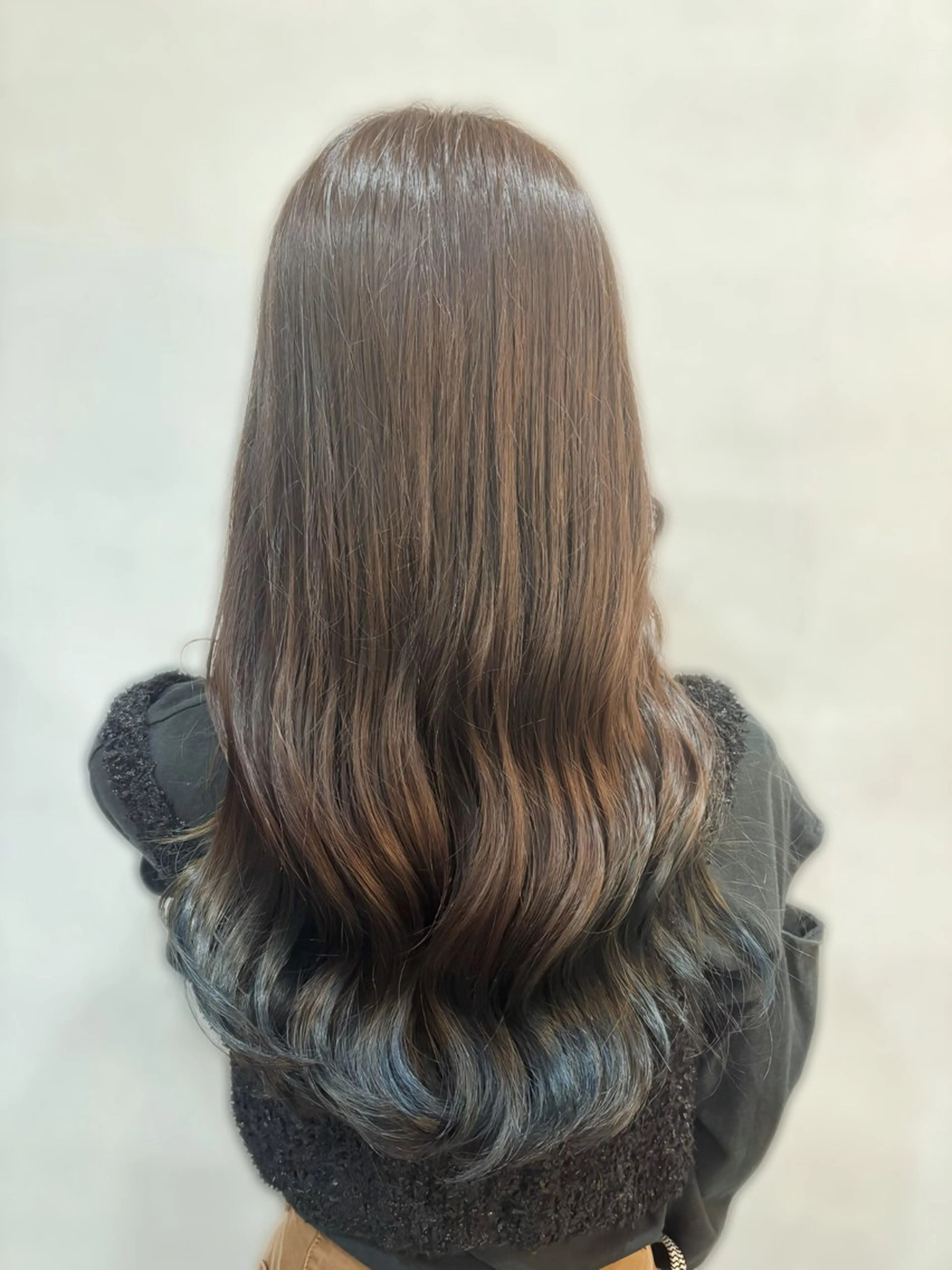 ロング ルプラボウ あいか 韓国ヘア/艶髪のヘアスタイル