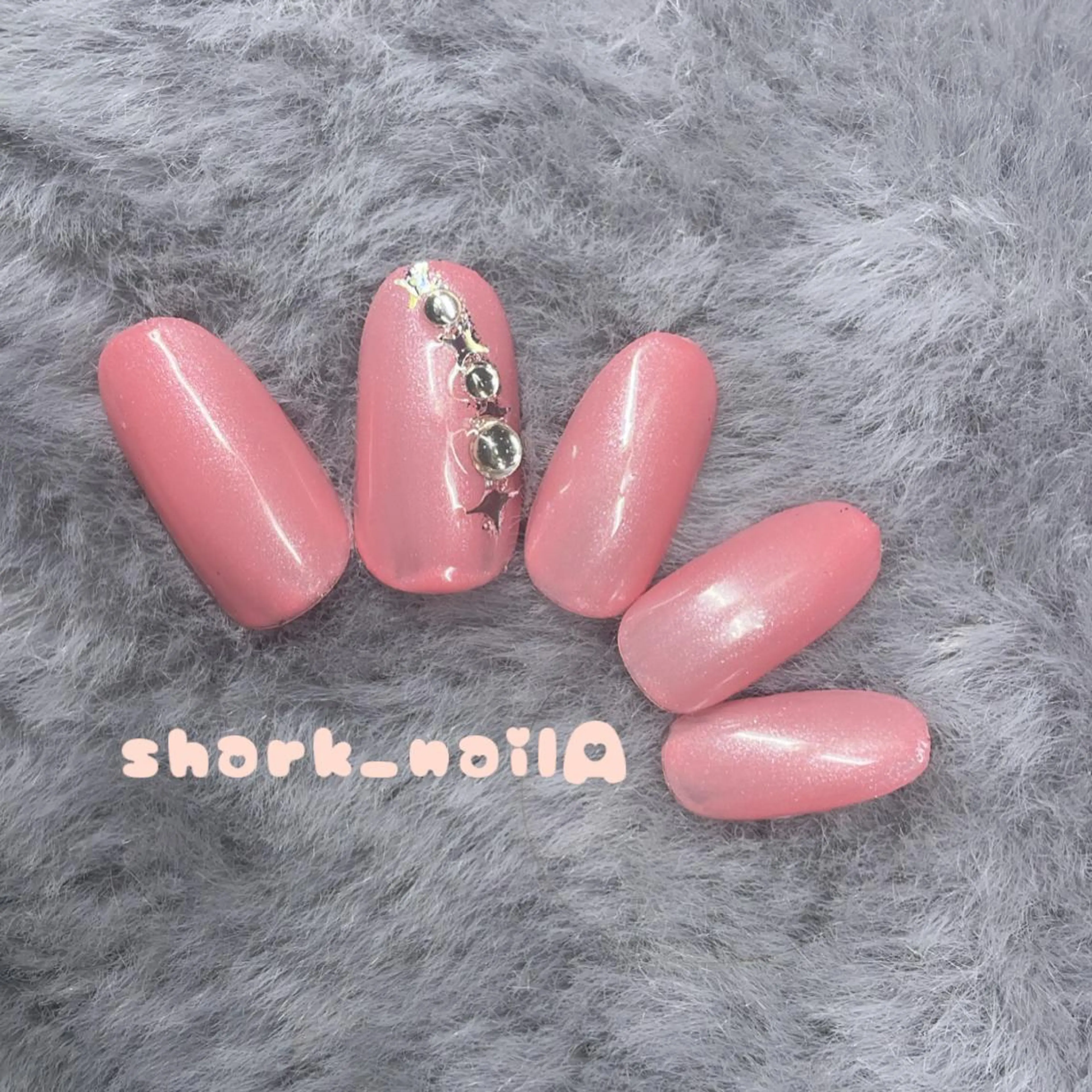 ネイル シンプルネイル shark_nail Aのネイルデザイン