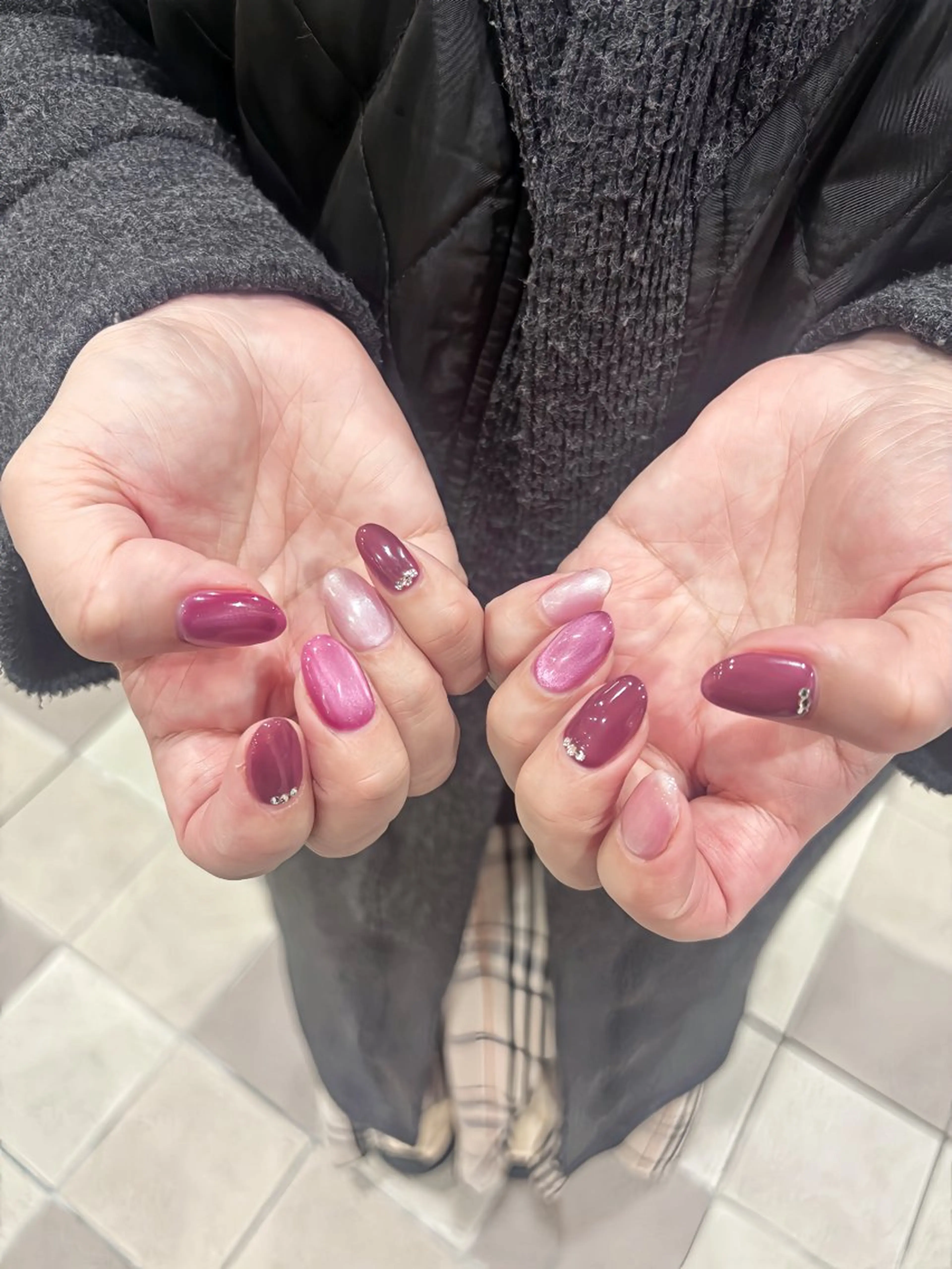 ネイル ハンドネイル GO TODAY シェアサロン Aimee店所属・ネイルサロン /しあわせたいむ🌱のネイルデザイン