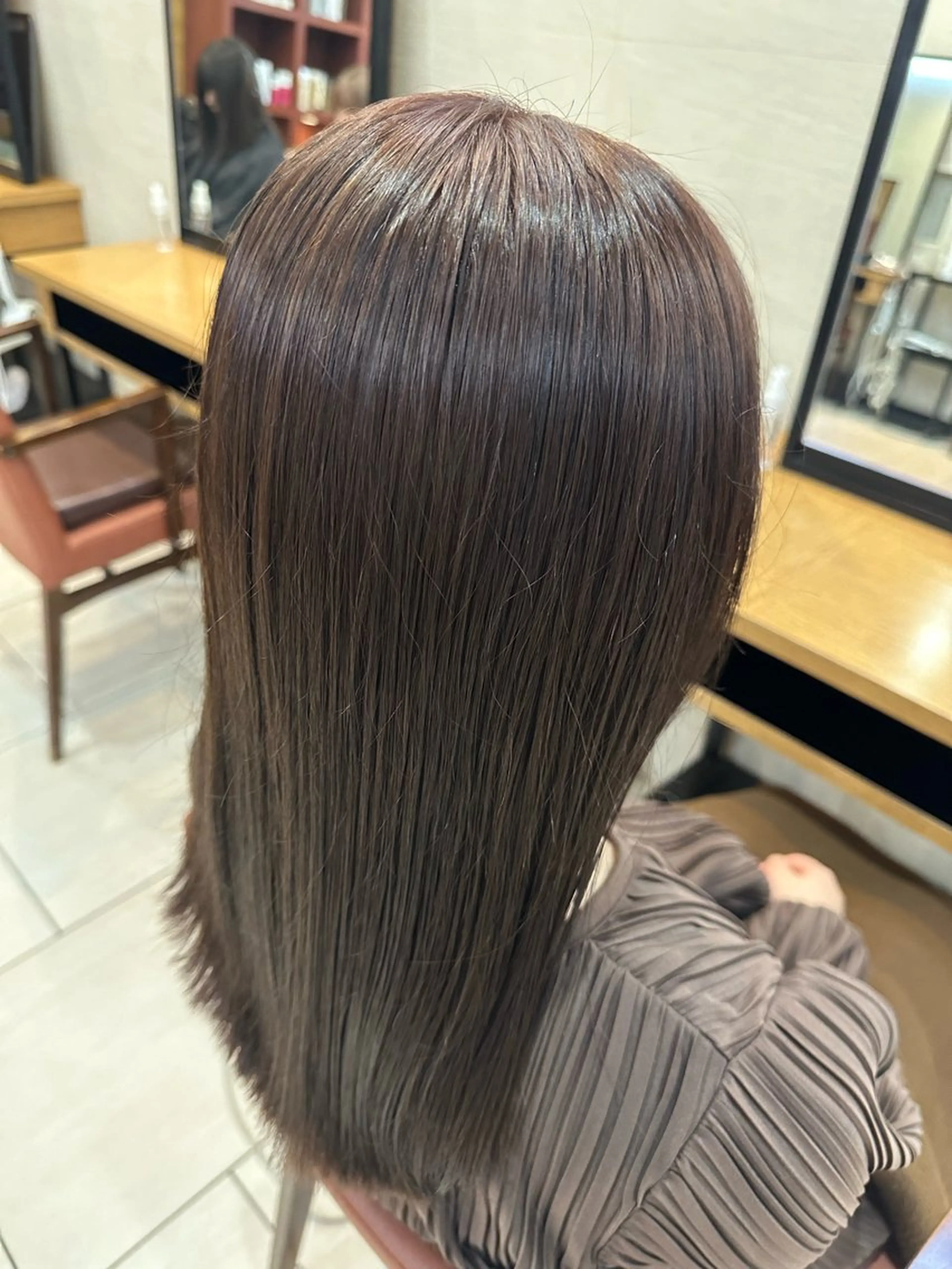 カラー 透明感カラー メンズカット/ フェザーパーマ/げんのヘアスタイル