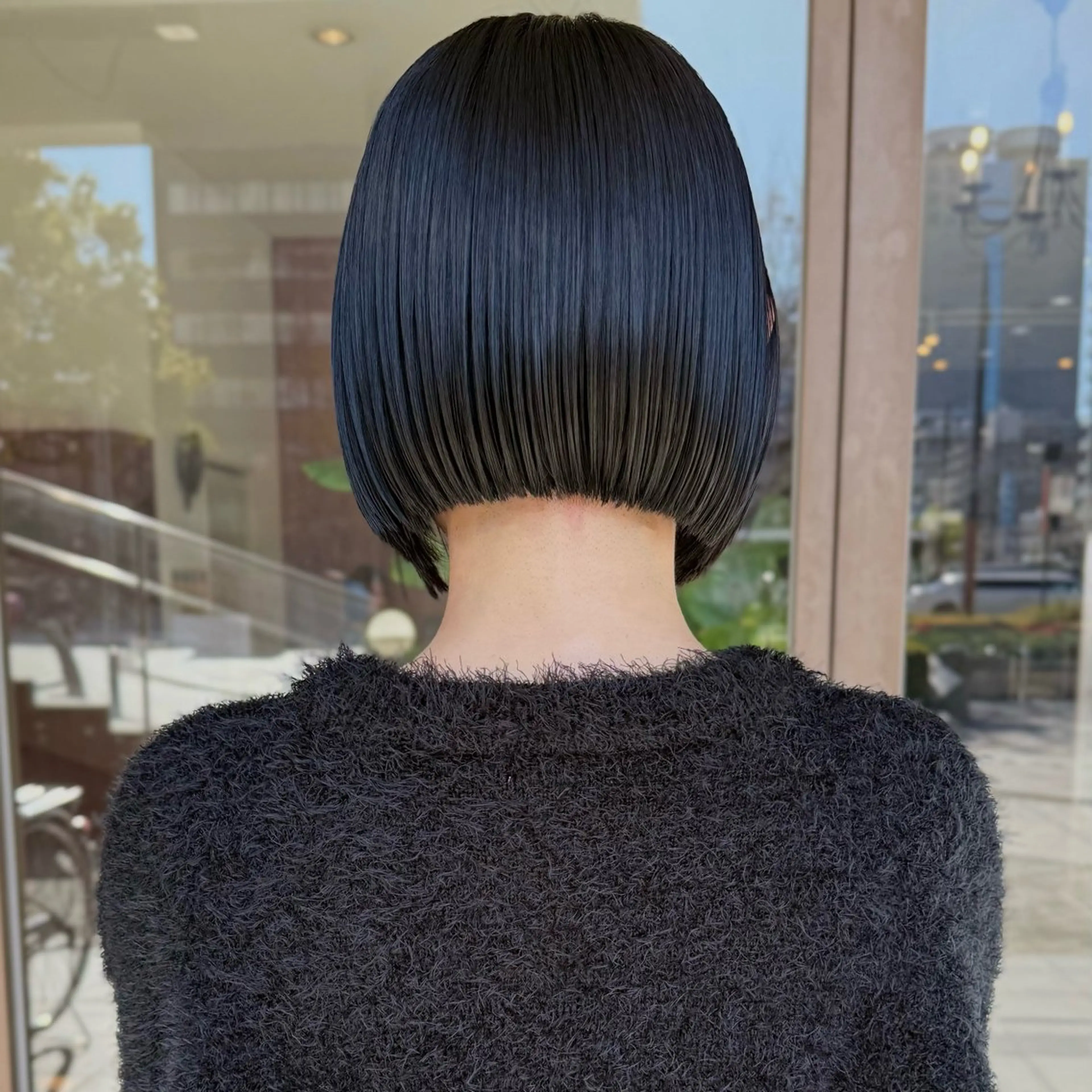 ショート カット ヘアカラー トリートメント ボブ/ショートボブ/ 岡山駅/別曽遥也のヘアスタイル