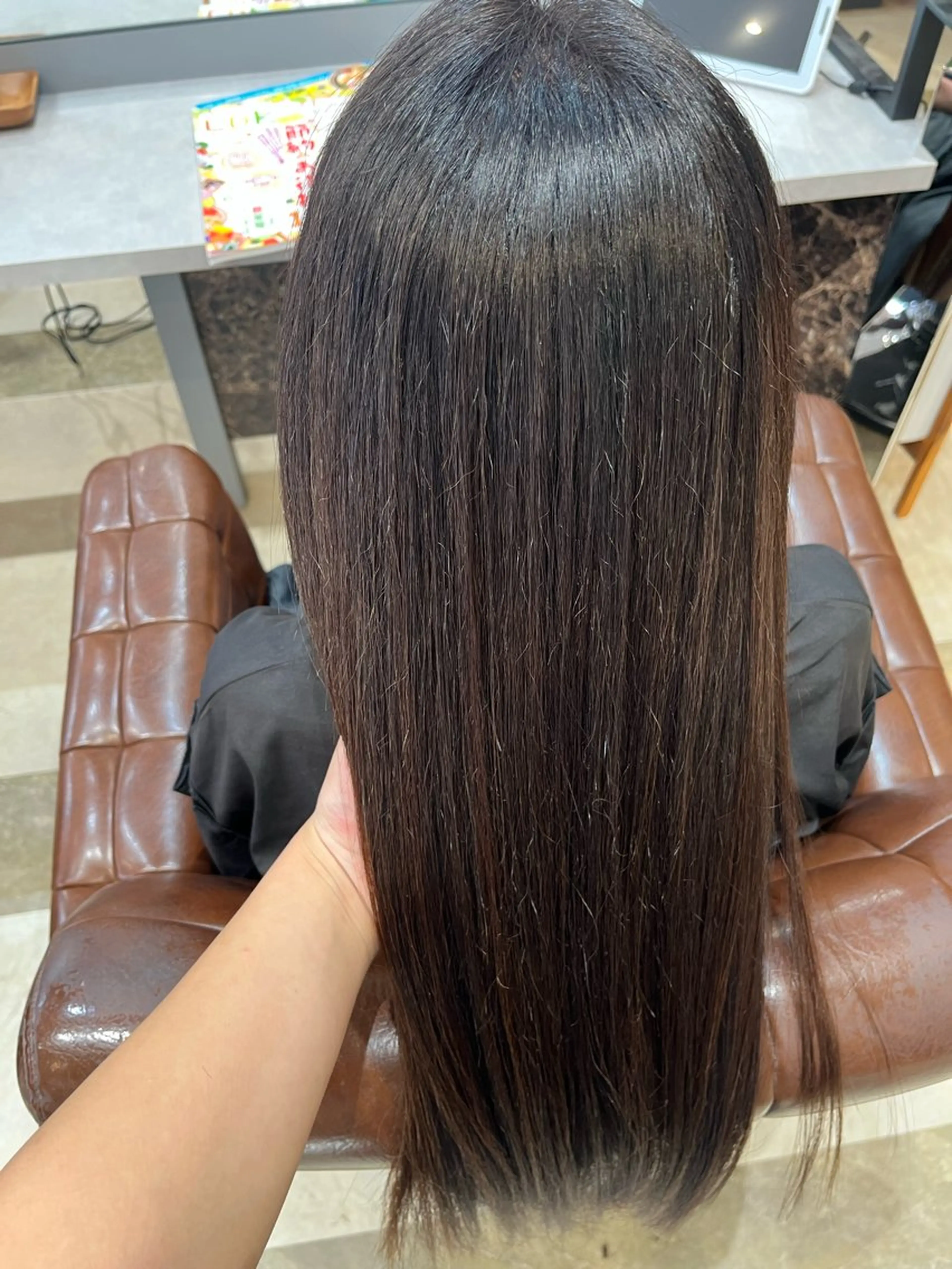 メンズパーマ/透明感 カラー/徳田真緒のヘアスタイル